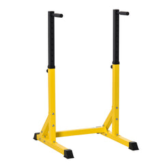 Kozy 83.5L x 71.5W x 126H cm Dip Station Chin Up Parallel Bars Pull Up Power Tower Home Gym Workout Bicep Tricep Fitness Equipment Height Adjustable