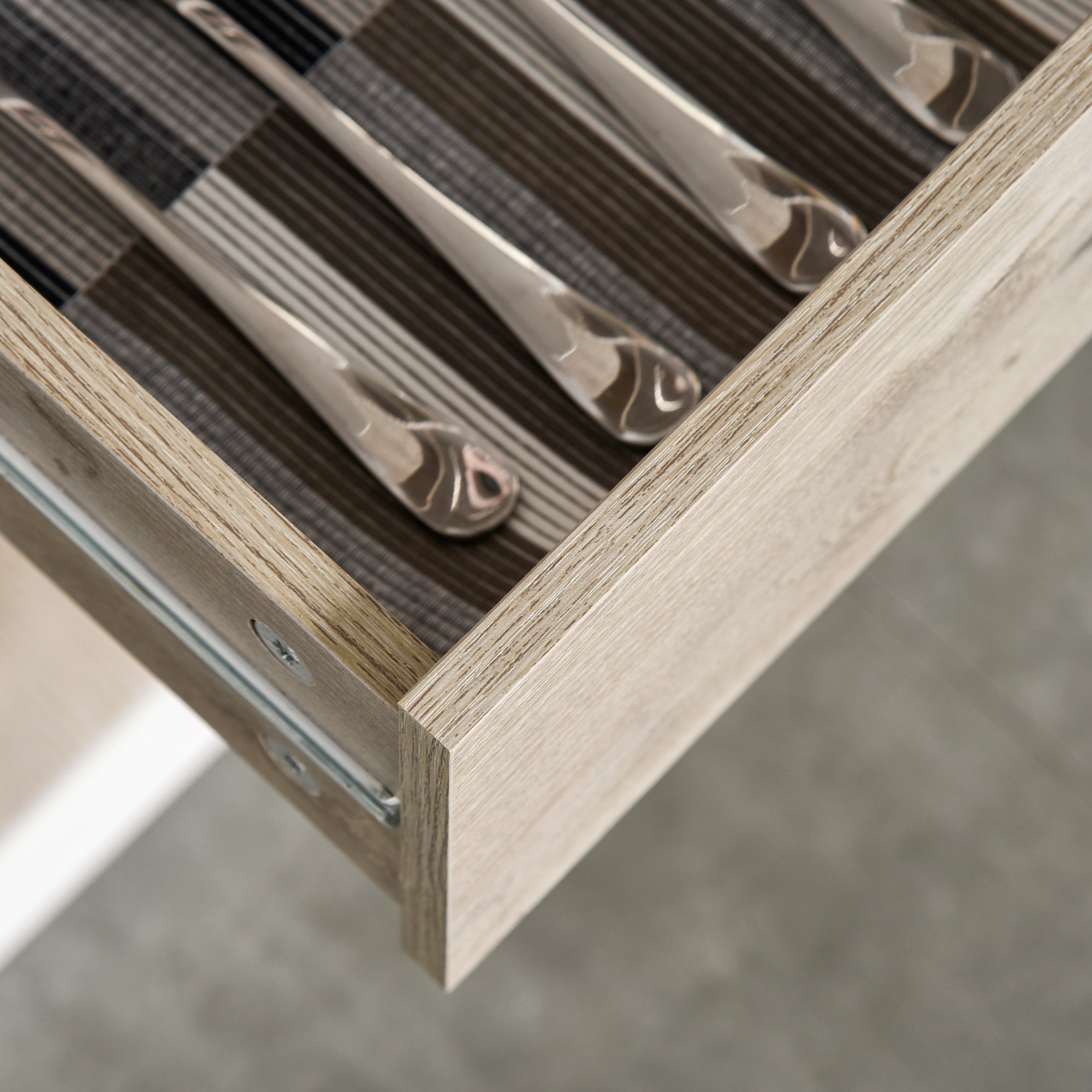 Kozy Kitchen Cupboard Sideboard Storage Cabinet Unit with Counter Top, Adjustable Shelves, Drawers for Dining Room, Living Room