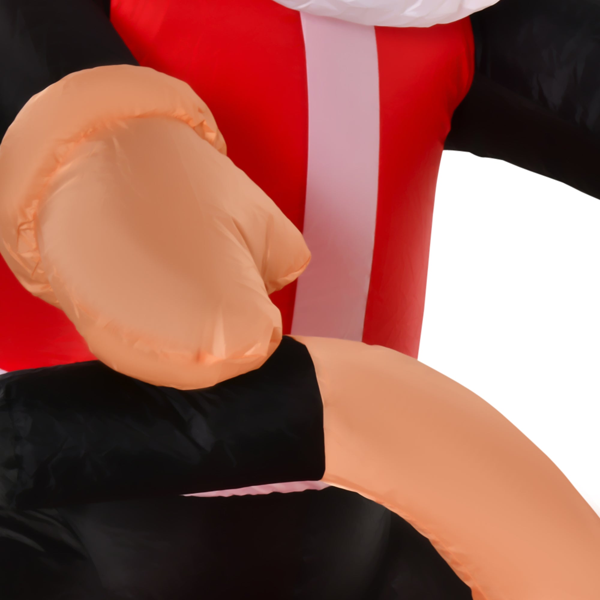 Kozy 5.5ft Christmas Inflatable Santa Claus Riding a Motorcycle Blow Up Decoration Xmas Décor for Garden