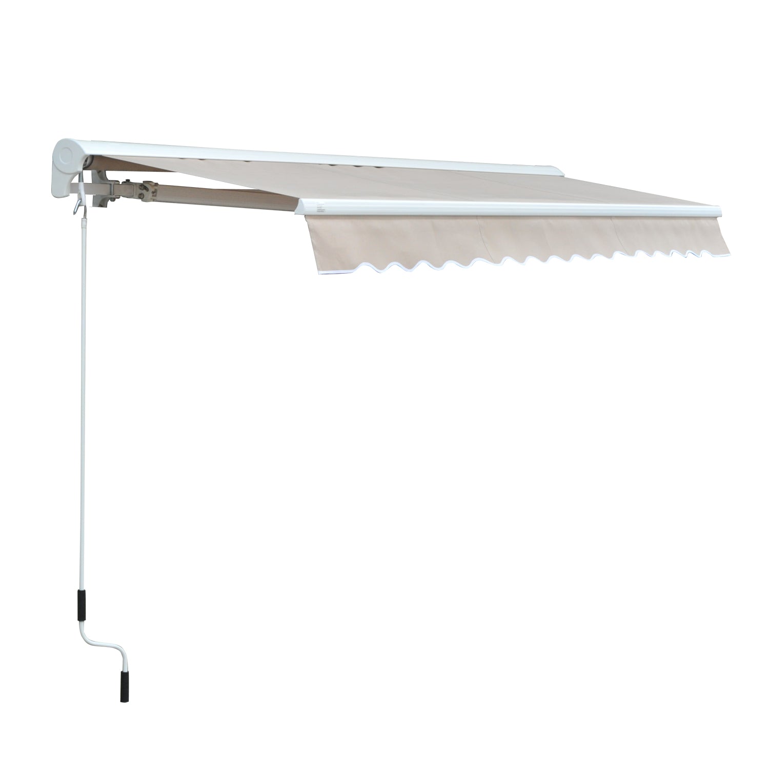 Outsunny 3.5Lx2.5M Retractable Awning