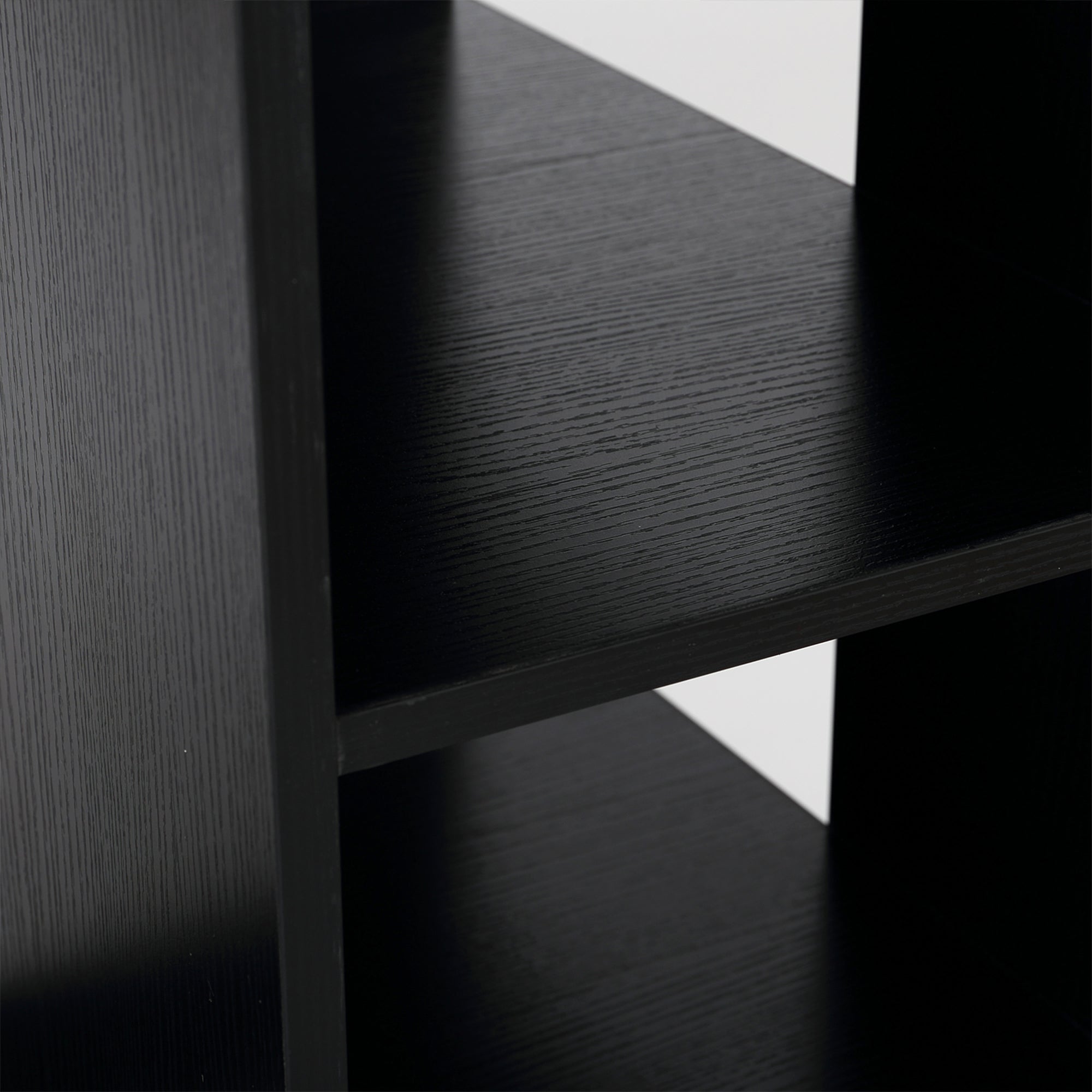 Kozy Computer Desk with Drawers and Storage Shelves, Office Desk Writing Table with Printer Stand, Large Workstation for Study Play Work Home Office, 137 x 55 x 92cm, Black