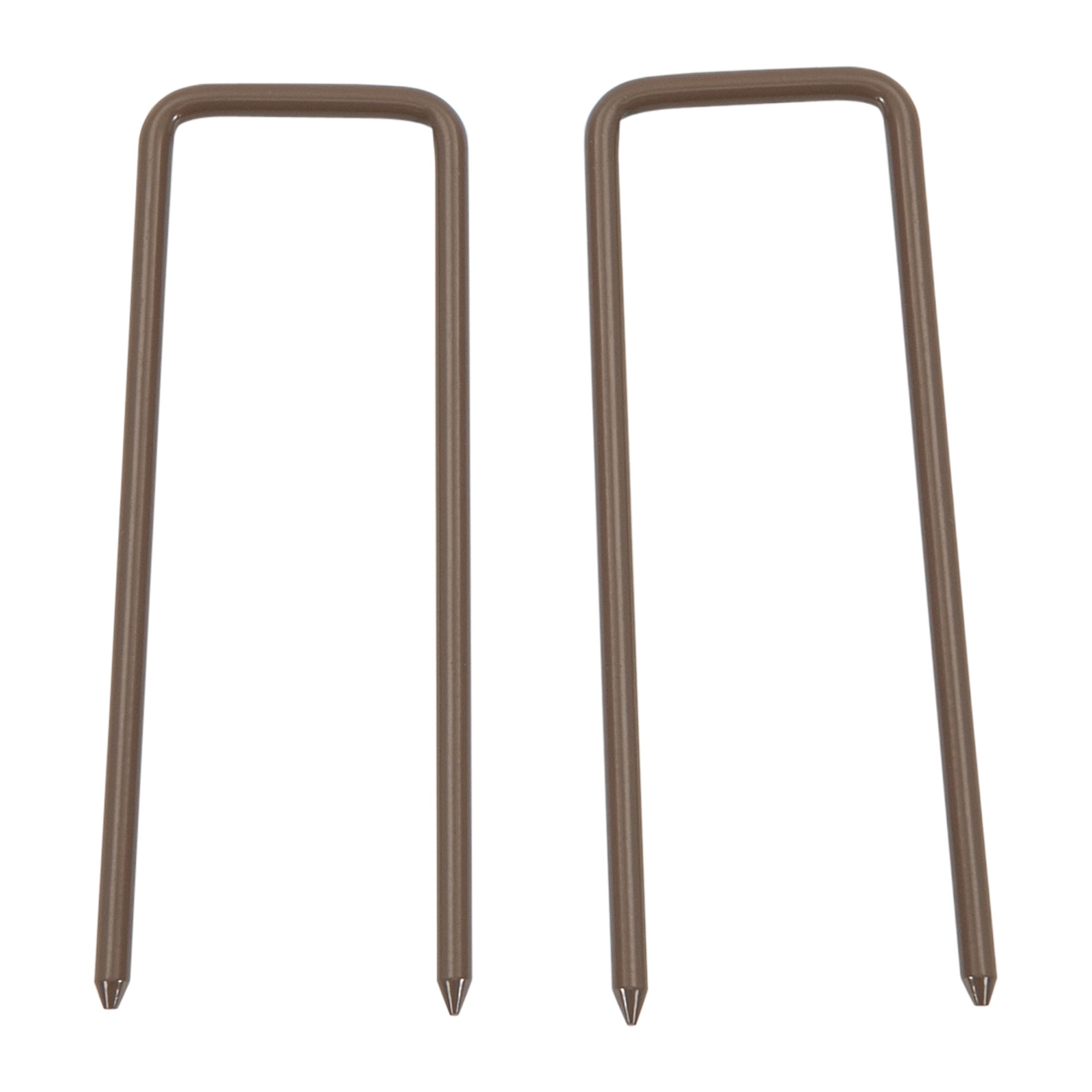 Kozy - Set of 2 Expanding Garden Fencc, Aluminium Freestanding Foldable Picket Fence, 300cmx103.5 cm, Dark Brown