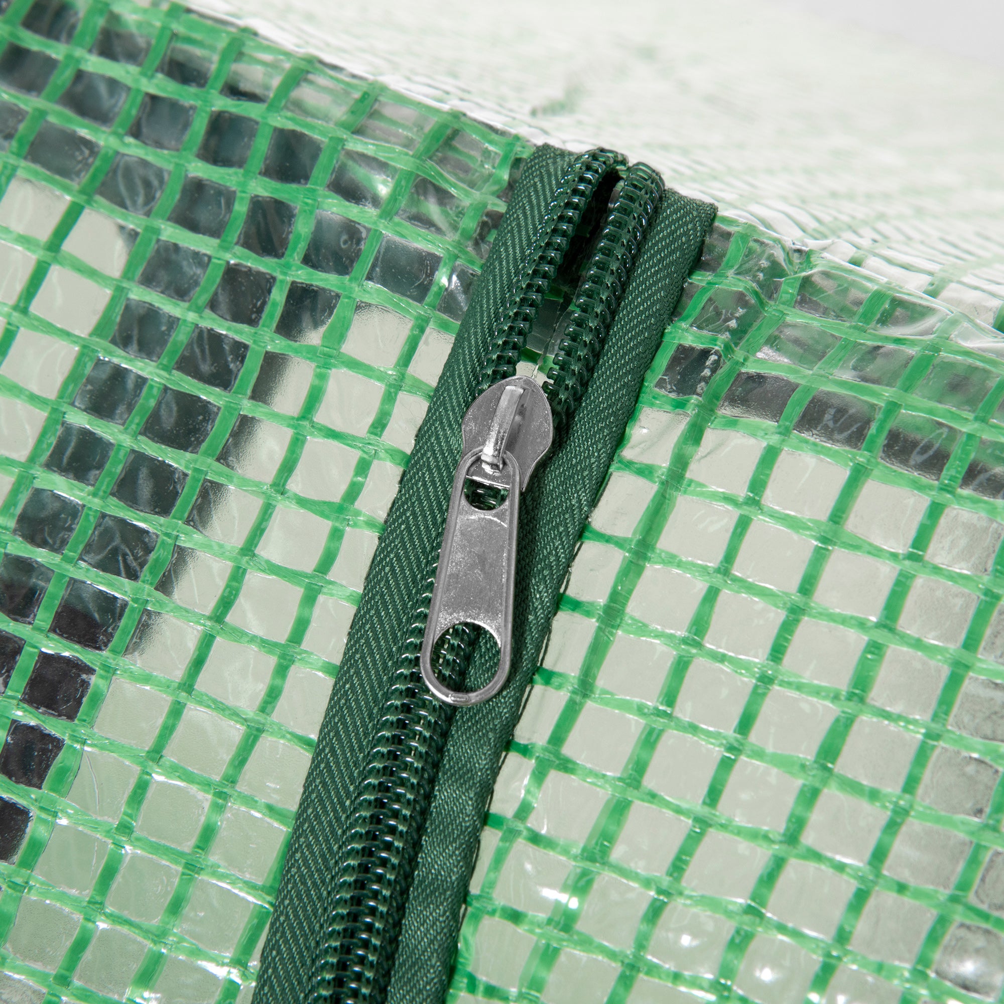 Kozy Mini Greenhouse, Small Plant Grow House for Outdoor with Durable PE Cover, Observation Windows, 120 x 60 x 60 cm, Green