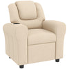 Kids Recliner Chair, with Adjustable Backrest, Footrest, Padded Headrest