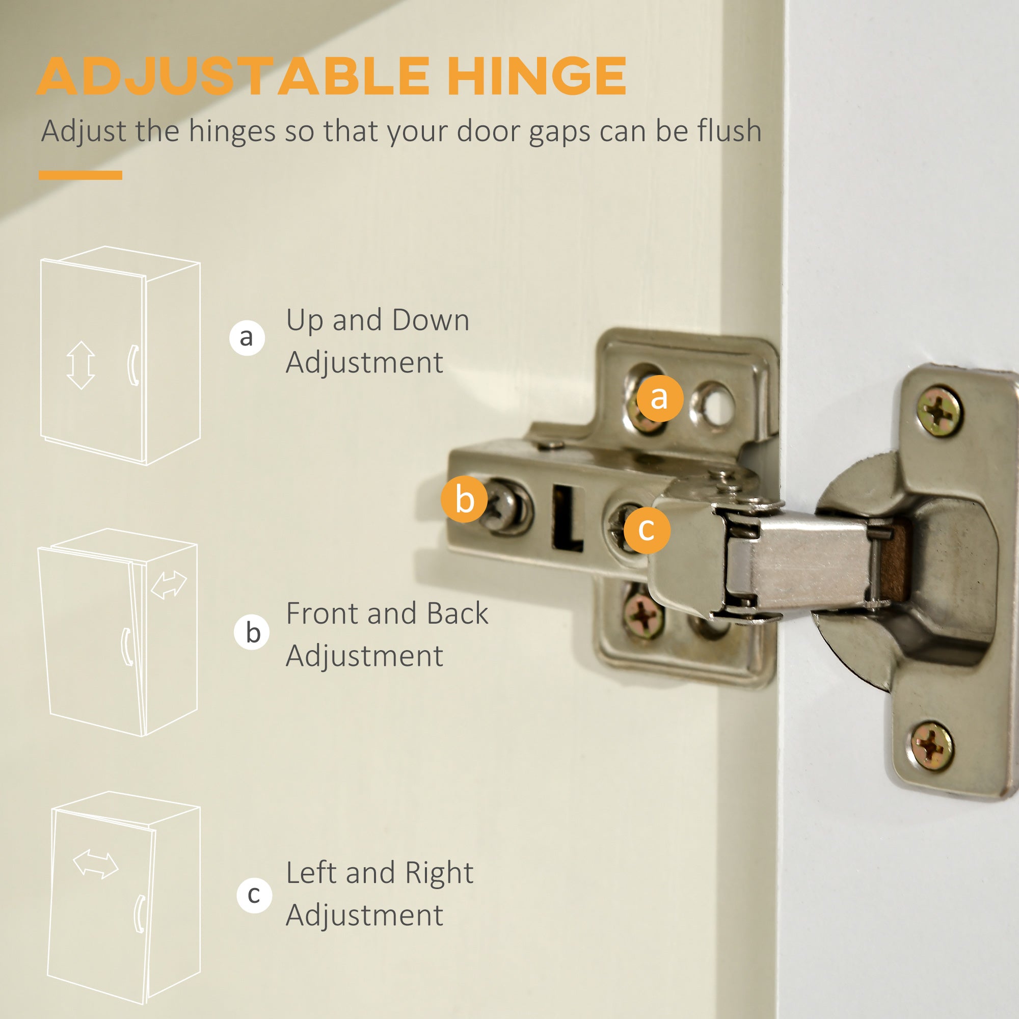 Kozy Kitchen Cupboard, Modern Kitchen Storage Cabinet with Shelves and Drawer, Free Standing Kitchen Units, 166 cm, White