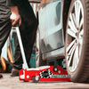 Hydraulic Low Profile Floor Jack, 2.5 Tonne Heavy Duty Trolley Car Jack Lift with 80- Lifting Range, Wheels, Top Handle