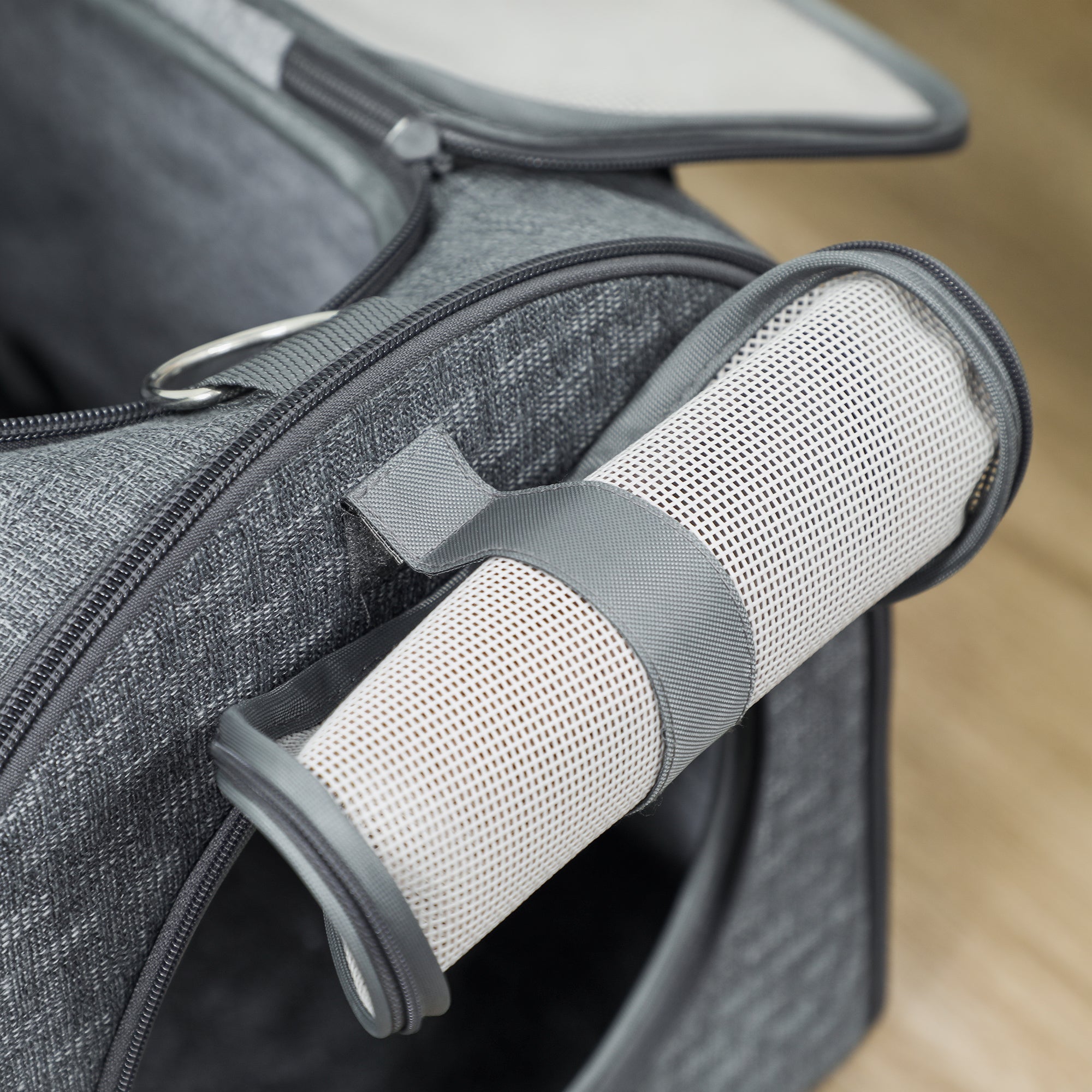 Kozy Soft Sided Cat Carrier Bag, Portable Foldable Pet Carrier with Shoulder Strap & Removable Mat for Small Pet Up to 10kg