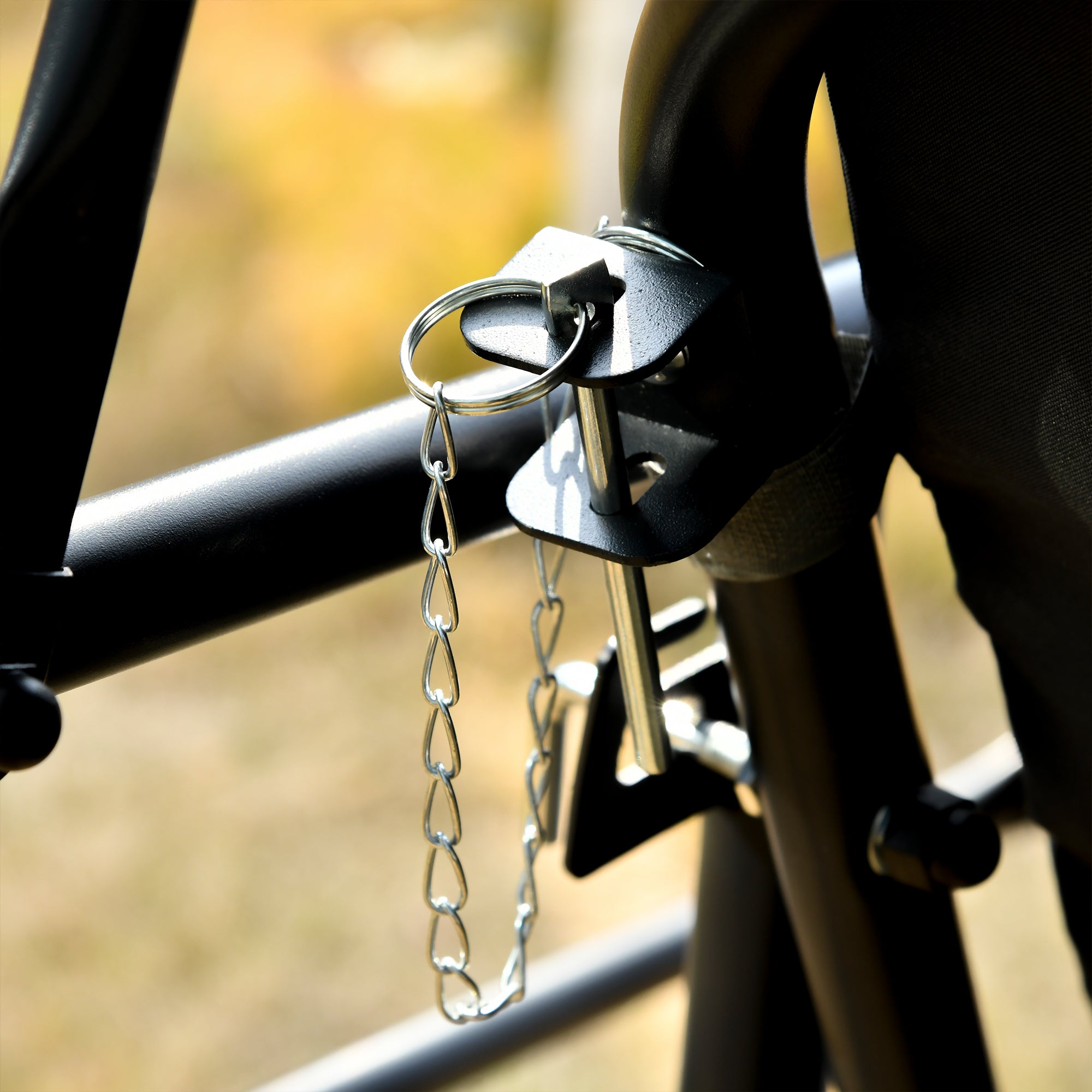 Kozy Outdoor 2-in-1 Swing Chair Lounger 3 Seater Garden Swing Seat Bed Convertible Tilt Canopy W/ Cushion, Dark Grey