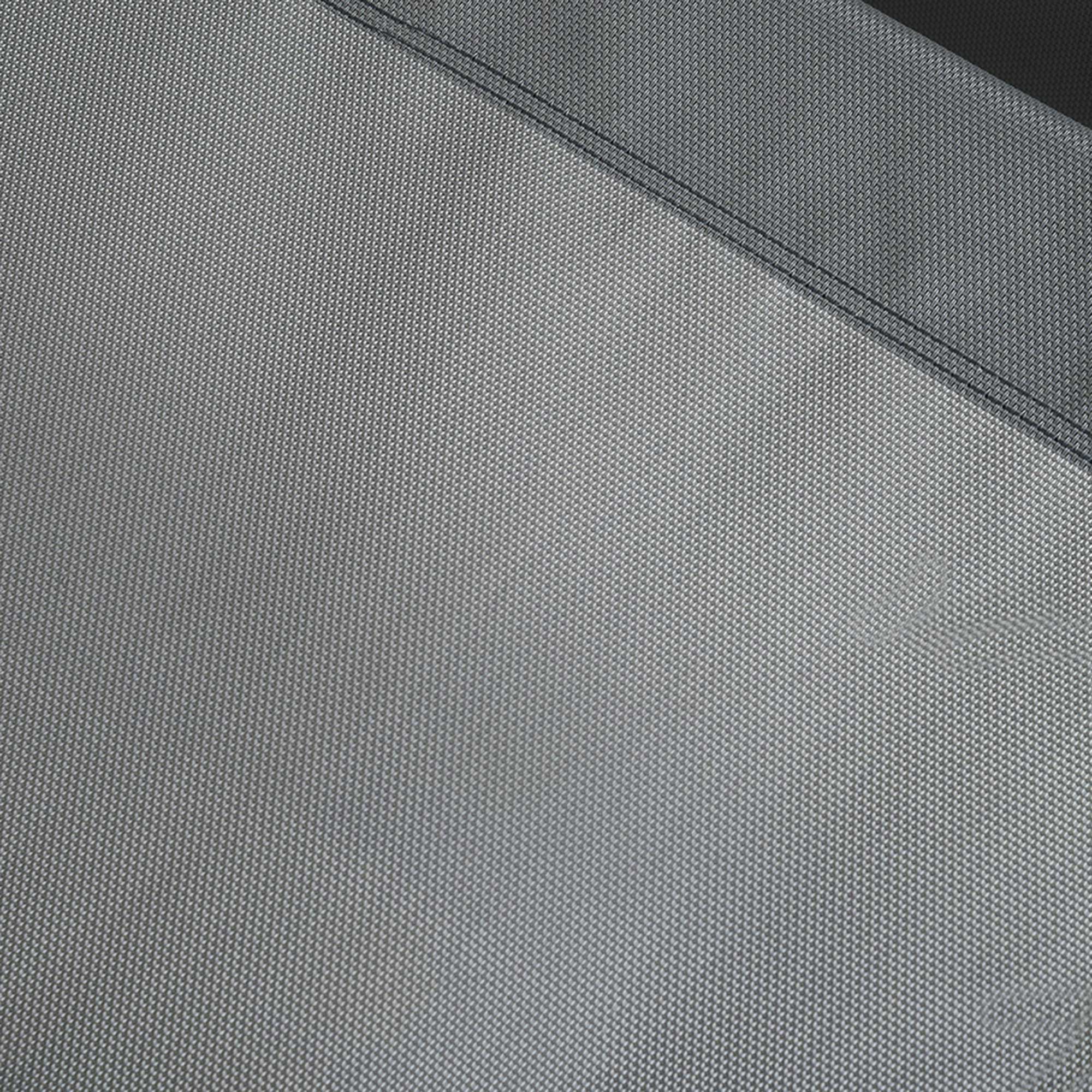 Kozy Rocking Sun Lounger, Single Garden Lounger Sunbed with Headrest Pillows, Texteline Outdoor Rocking Chair Swing Hammock Daybed with Metal Frame for Patio, Terrace, 212 x 132 x 66 cm, Grey