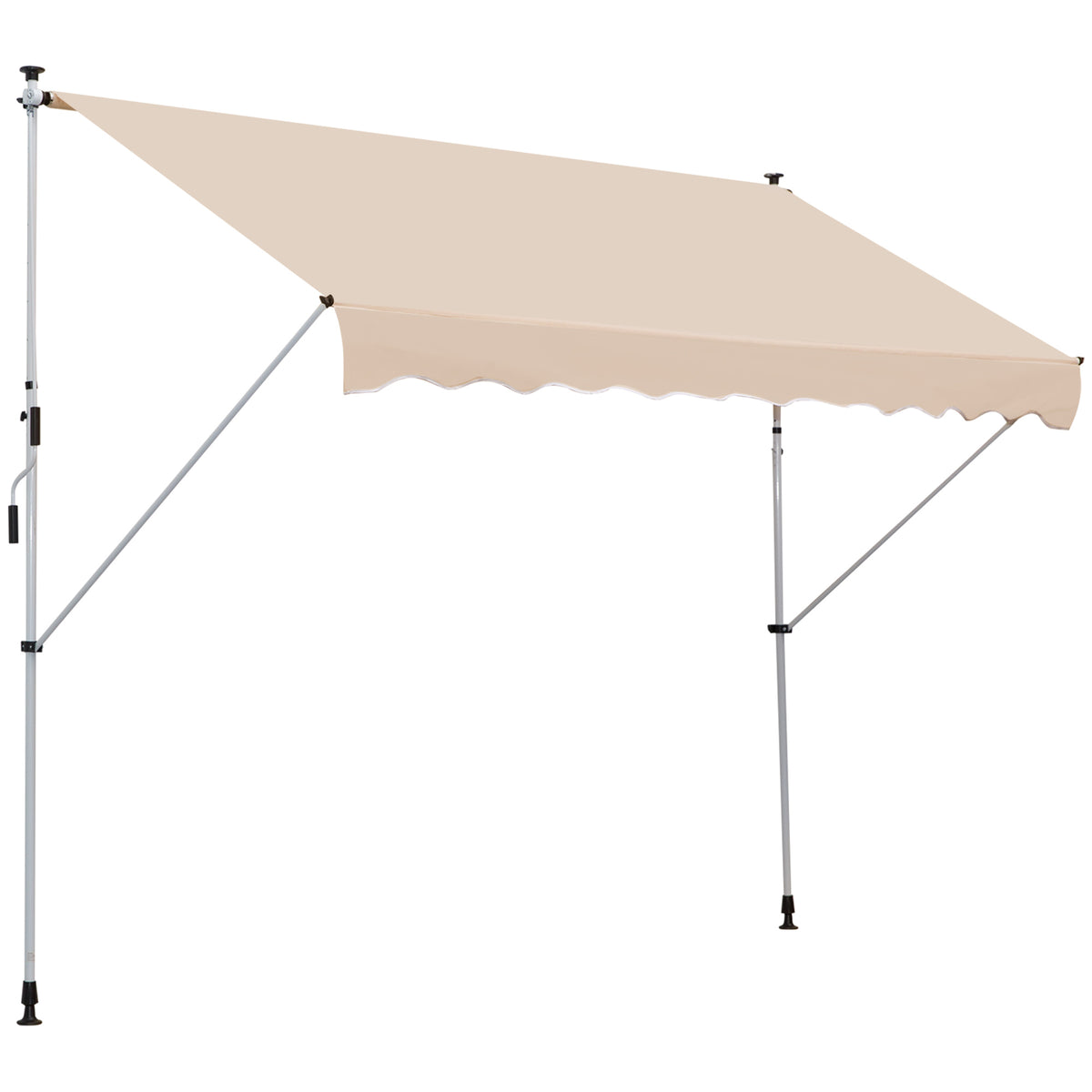 Kozy 3x1.5m  Adjustable Outdoor Aluminium Frame Awning Beige