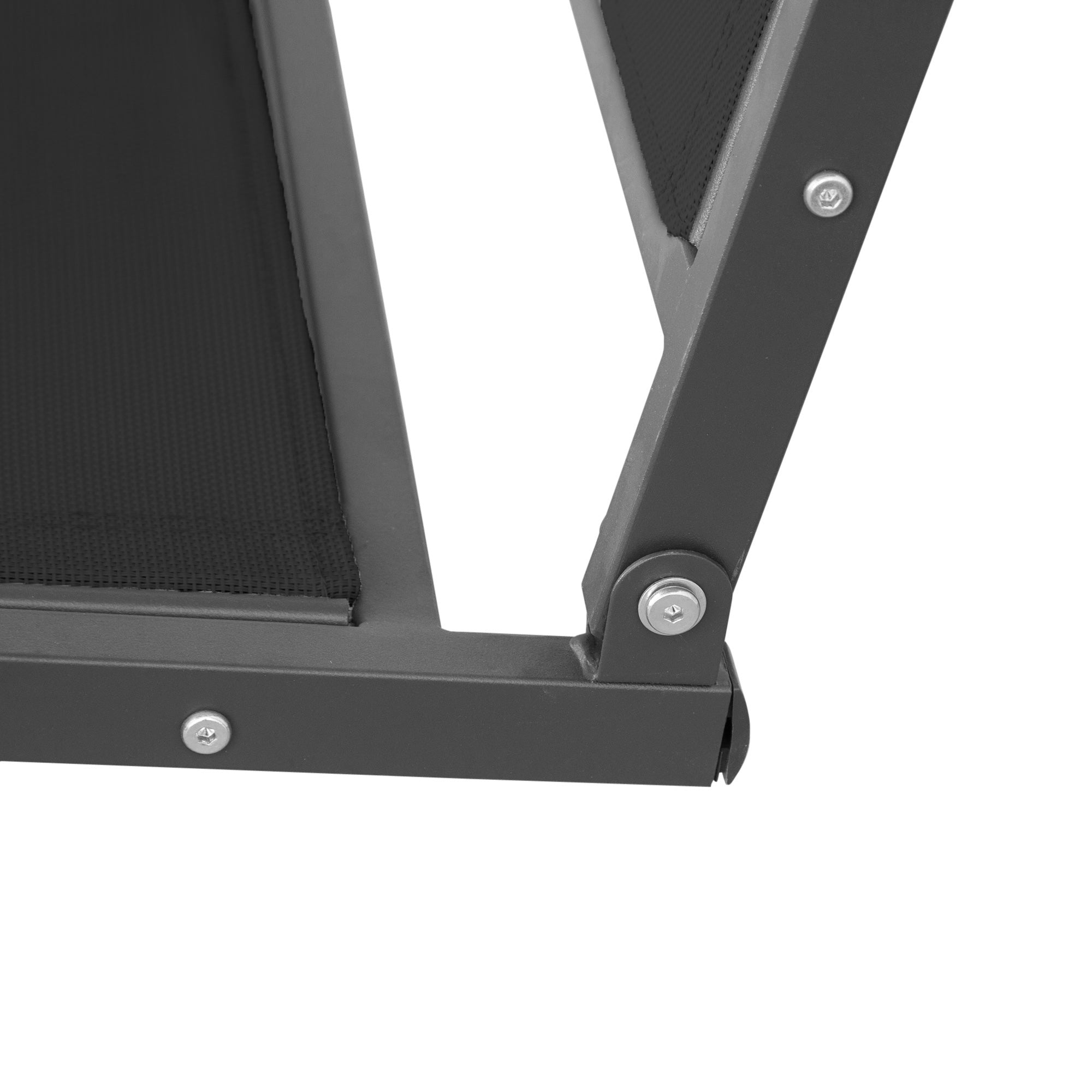 Kozy Three-Seater Garden Swing Chair, with Canopy - Black