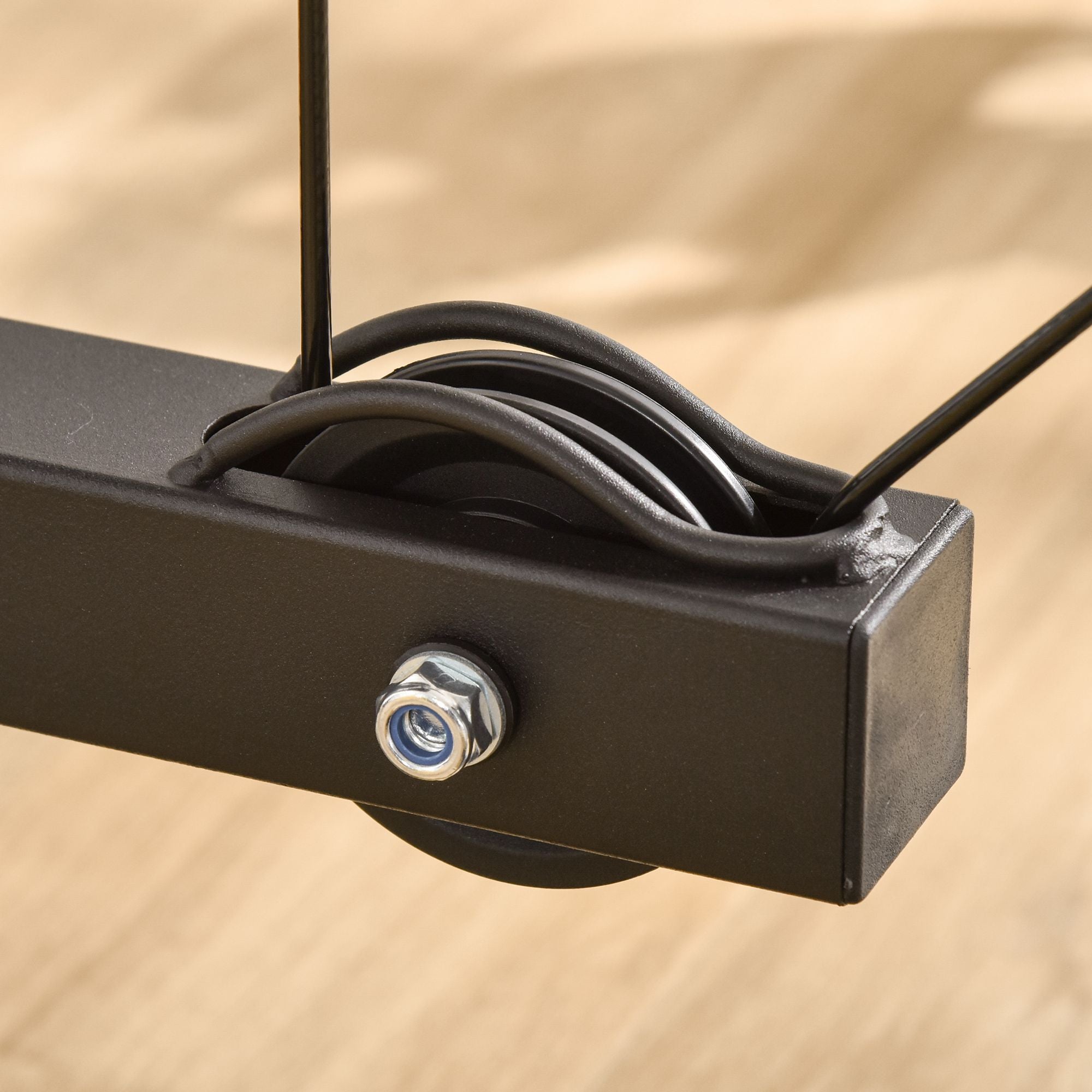 Kozy Exercise Pulley Machine Power Tower with Adjustable Seat Cable Positions