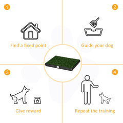 Pawhut Indoor Pet Toilet Training Mat