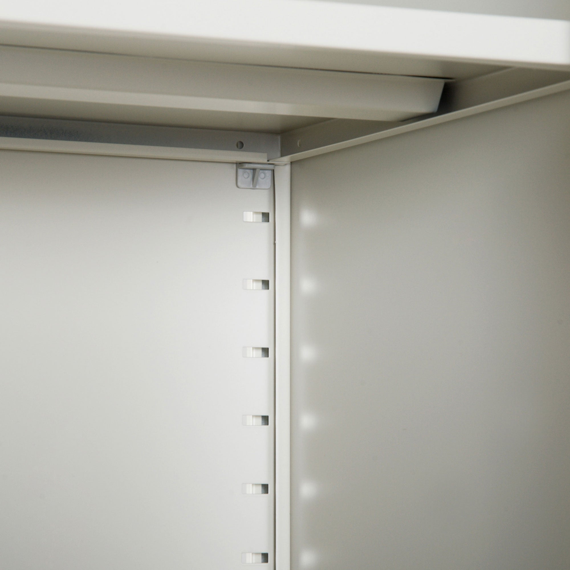 Kozy Lockable Filing Cabinet Tall Adjustable Shelf Large Office Storage for Office Use, White