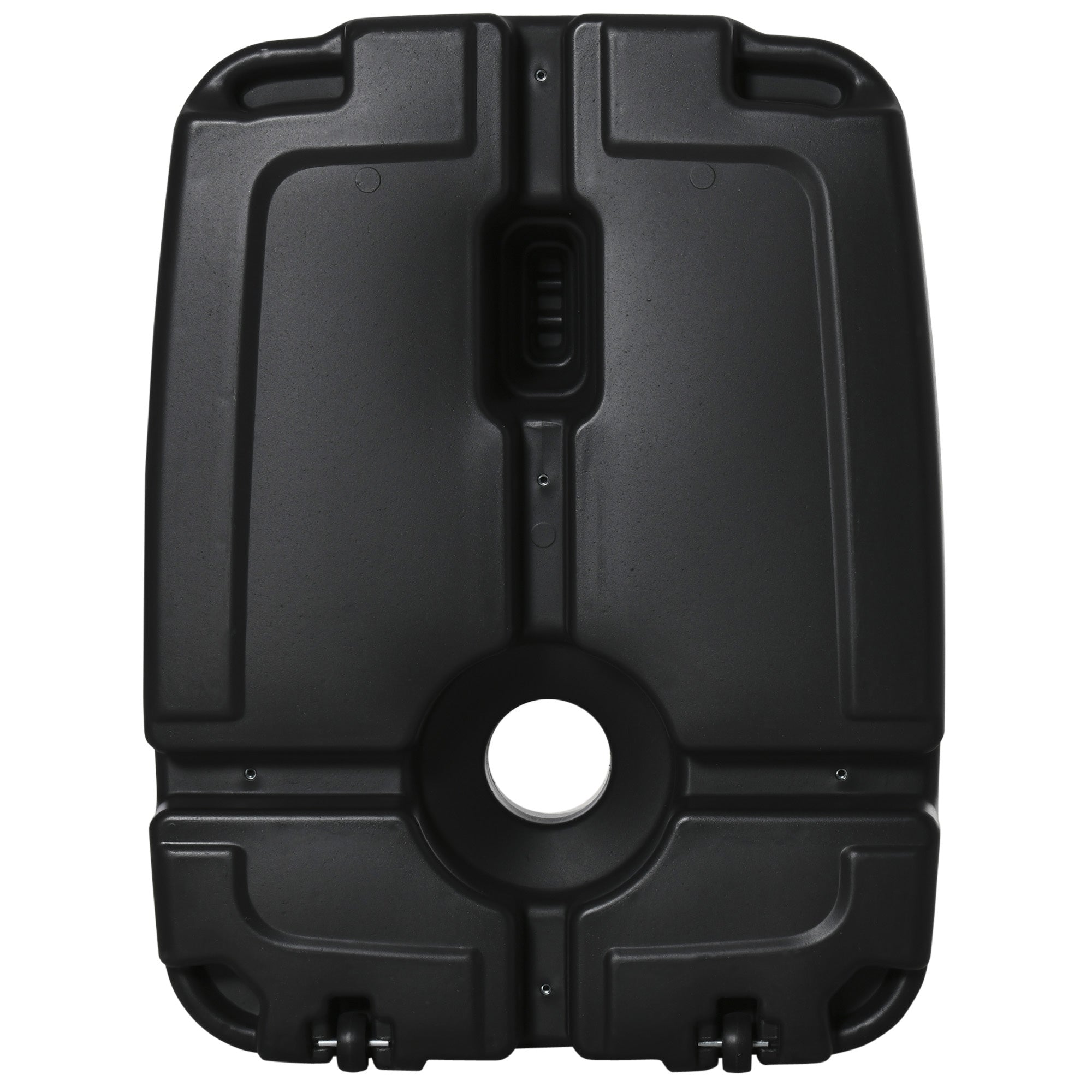 Kozy Parasol Base, Water and Sand Filled, Up to 100kg, Portable Umbrella Stand Weights for Cantilever Banana Parasol with Wheels, Black