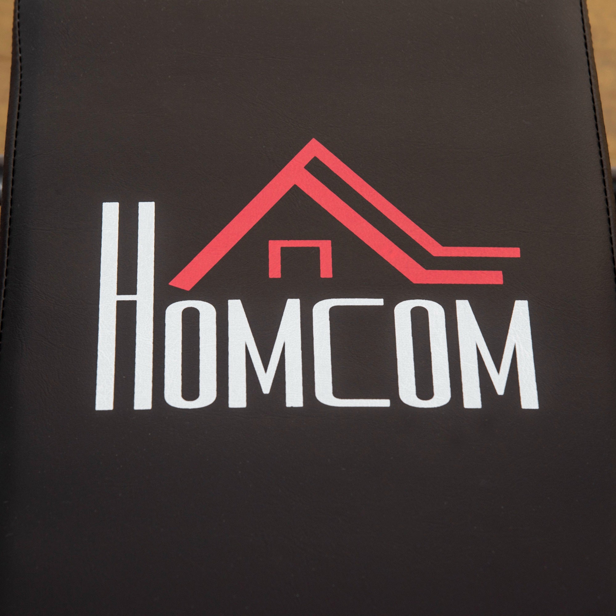 Kozy Adjustable Weight Bench, Foldable Bench, with Barbell Rack, Black