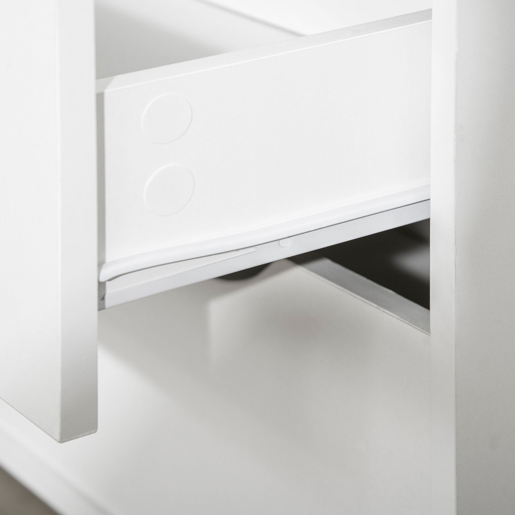 Kozy Nordic Style Chest of Drawers, 5 Drawer Dresser with 4 Tapered Legs and Groove Handles, Storage Organiser Side Cabinet for Bedroom, Living Room