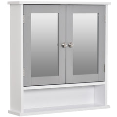 Kozy Bathroom Wall Storage Cabinet - Grey
