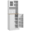 Two-Part Kitchen Storage Cabinet