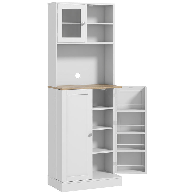 Two-Part Kitchen Storage Cabinet