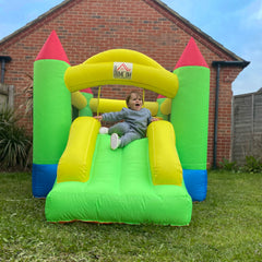 Kozy Nylon Inflatable Bouncy Castle Multi-Colour