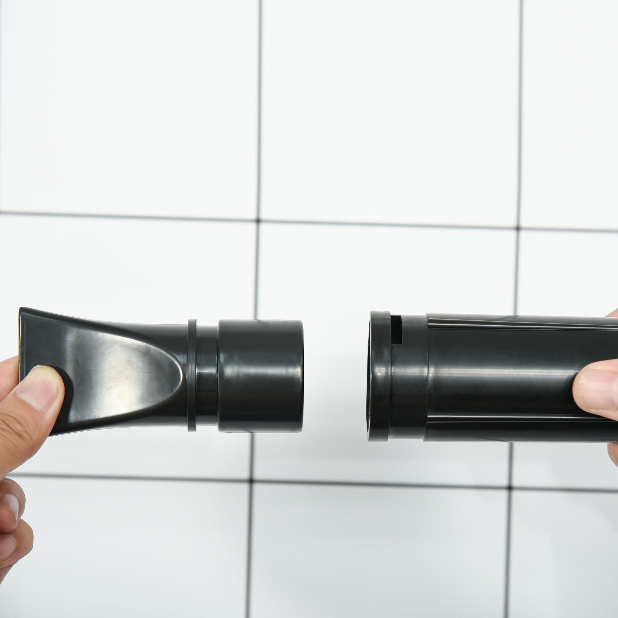 Kozy Dog Hair Dryer Pet Grooming Blaster Dryer Blower Adjustable Temperature Speed with 2.1M Flexible Hose 3 Nozzles - Black