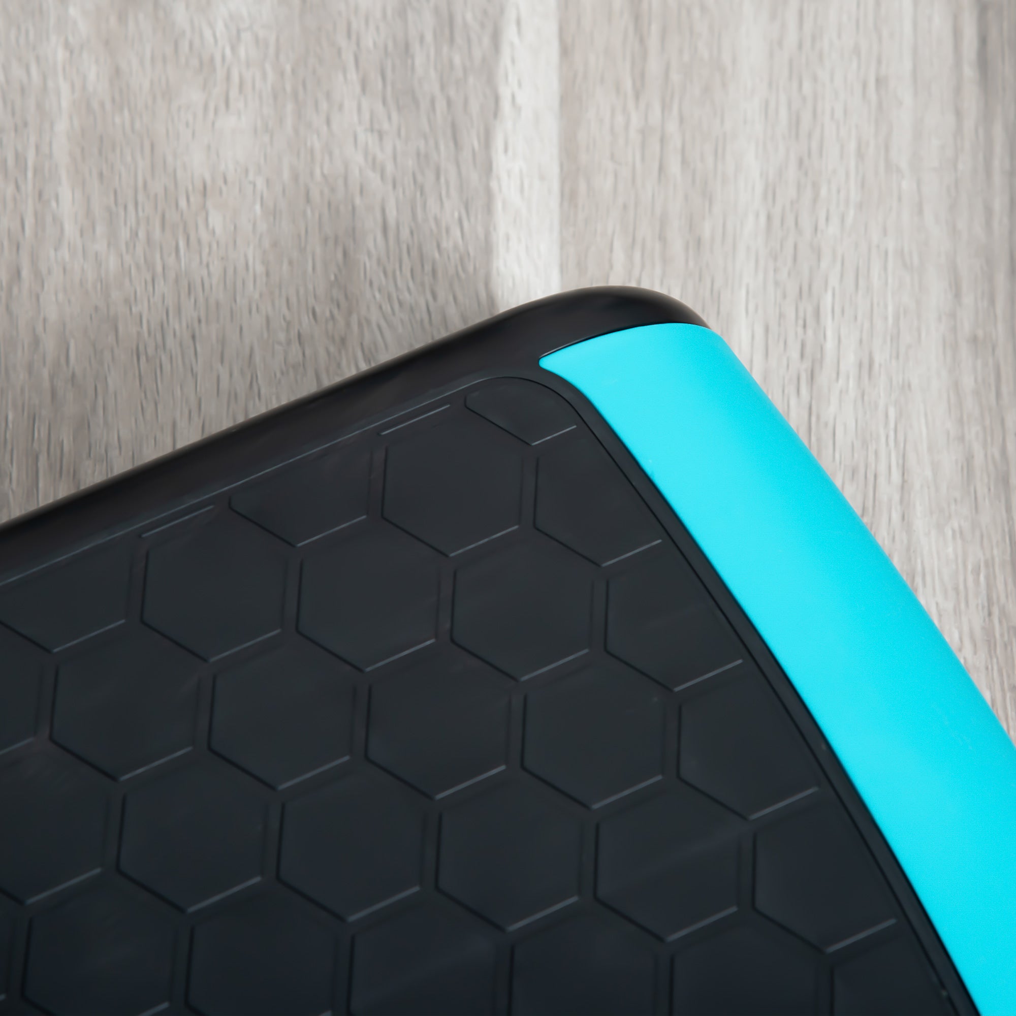 Kozy Aerobic Step, 10cm, 15cm & 20cm Height Adjustable Exercise Stepper for Exercise Workout, Nonslip Step Board Great for Home & Office, Grey and Red