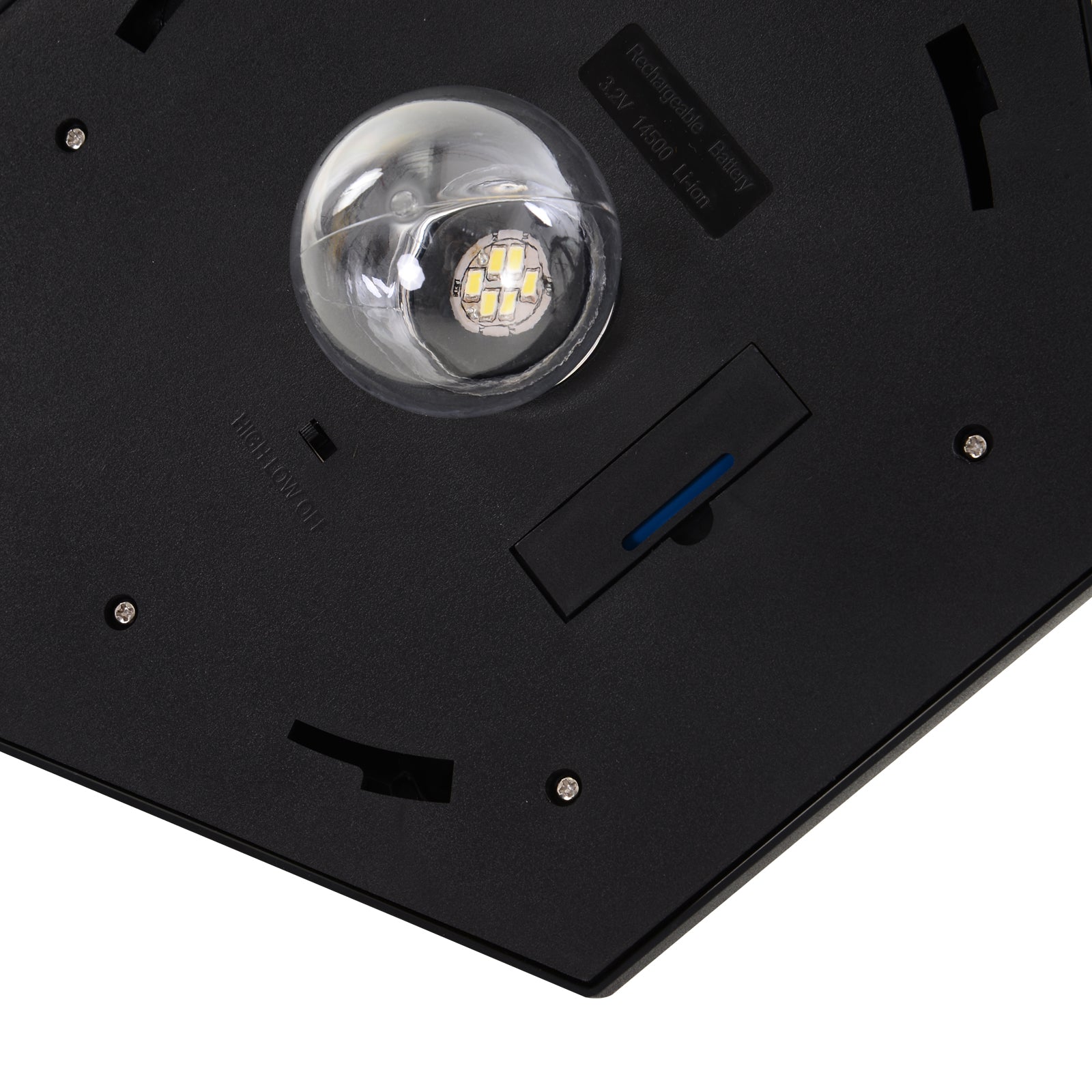 Kozy Outdoor Garden Solar Post Lamp Sensor Light  LED Lantern Bollard Pathway Torch Light 1.77m Tall