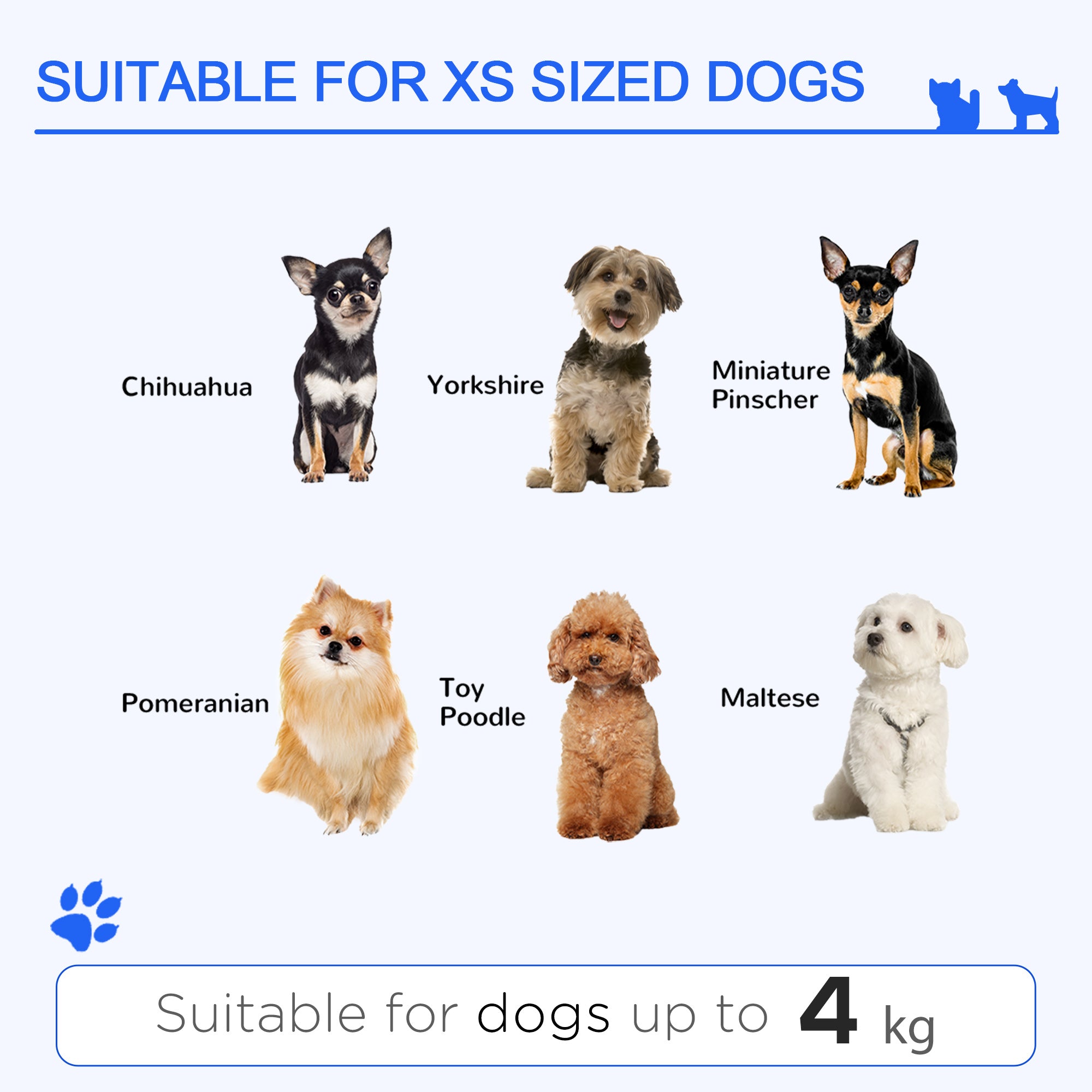 Kozy Pet Travel Backpack Bag Cat Puppy Dog Carrier w/ Trolley and Telescopic Handle Portable Stroller Wheel Luggage Bag (Grey)