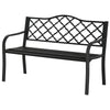 2-Seater Garden Bench Antique Loveseat for Yard, Lawn, Porch, Patio