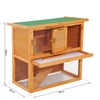 Wooden 2 Tiers Guinea Pigs Hutches