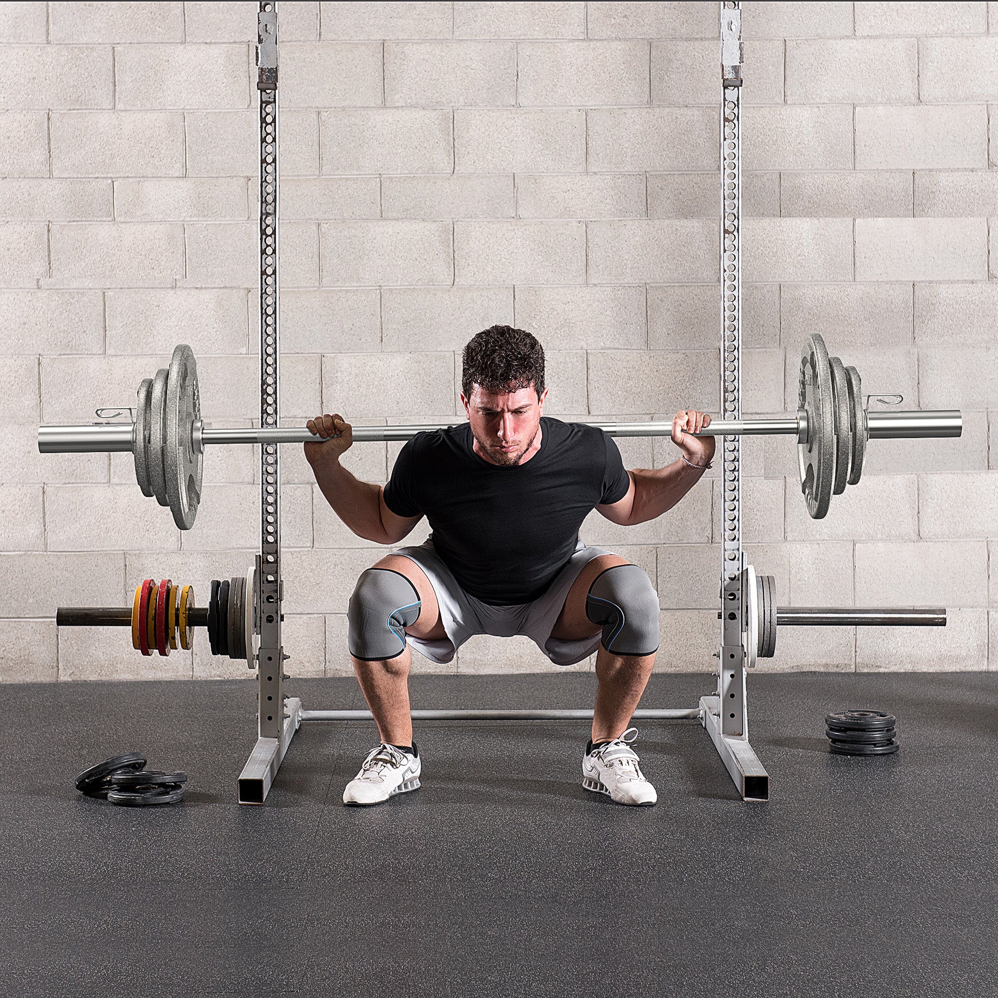 Kozy Set of 2 Cast Iron Weight Plates for 2"/5cm Hole Dumbbell Handle Bar, Barbell Weight 2 x 10kg