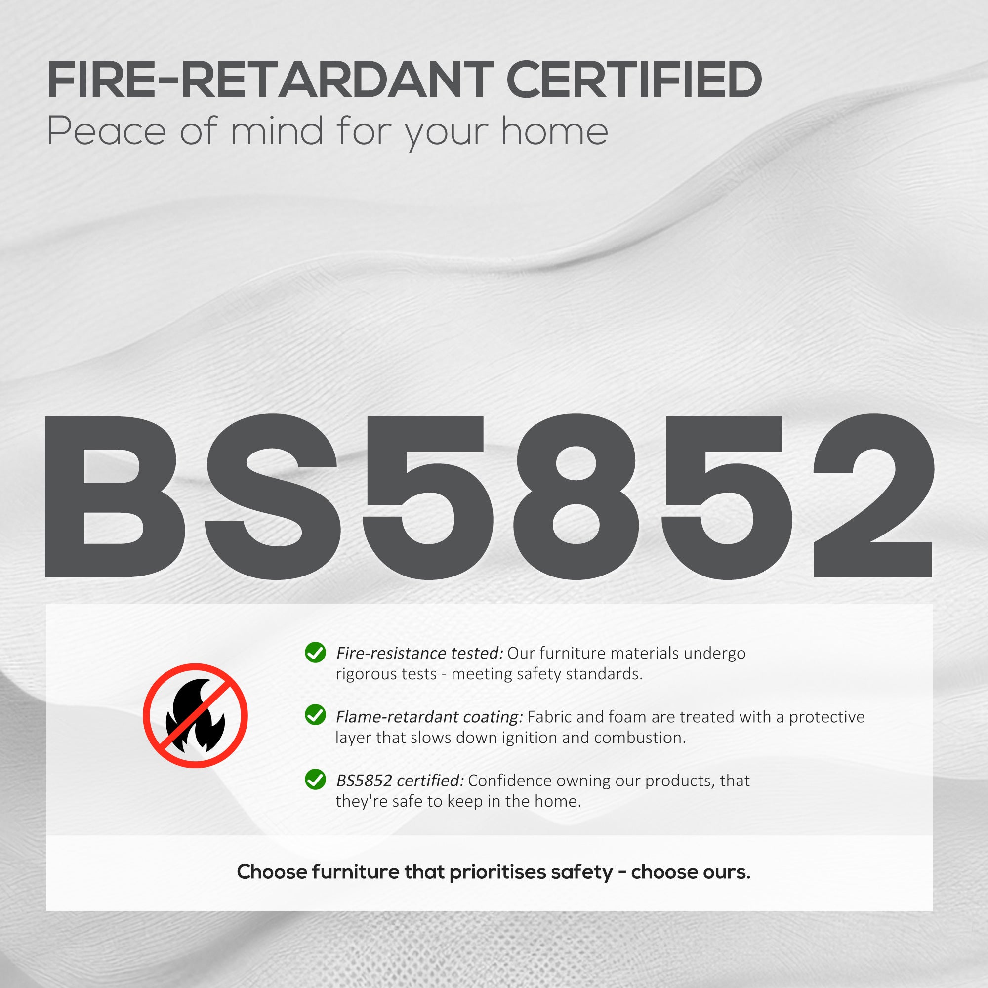 Kozy - Two-Seater Leathaire Sofa - Grey