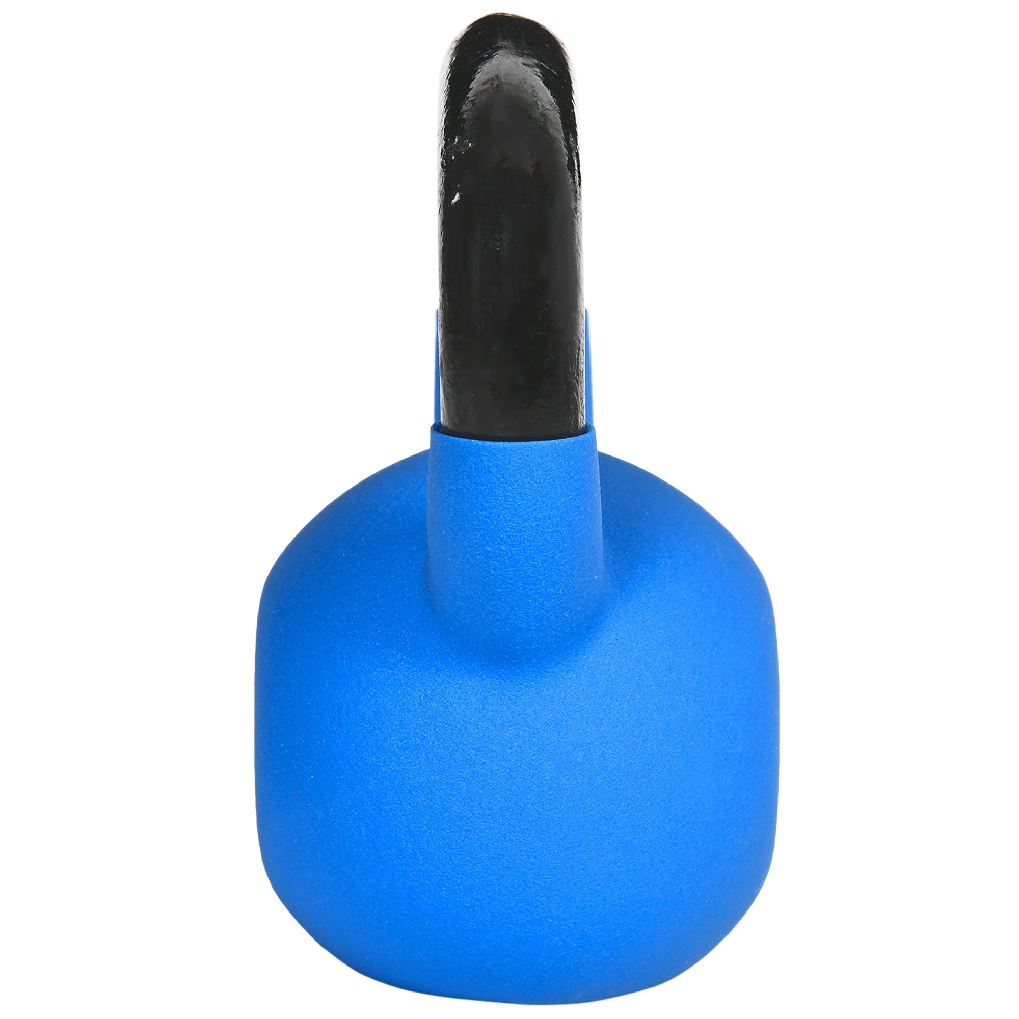 Kozy Soft Kettlebell, 8kg Kettle Bell with Non-Slip Handle for Home Gym Weight Lifting and Strength Training, Blue