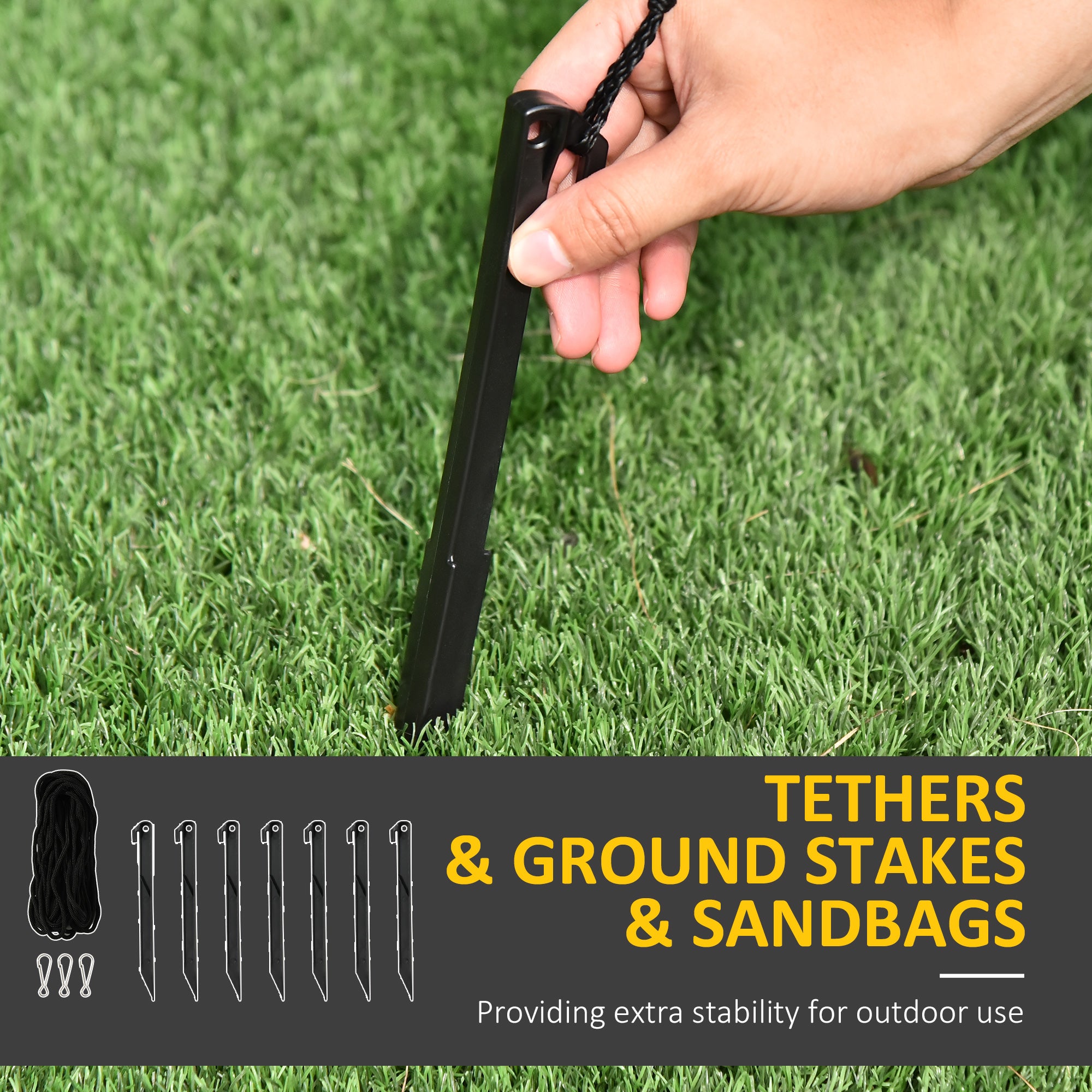 Kozy 3m Halloween Inflatable Skeleton Ghost Decoration, LED Lighted for Home Indoor Outdoor Garden Lawn Decoration Party Prop