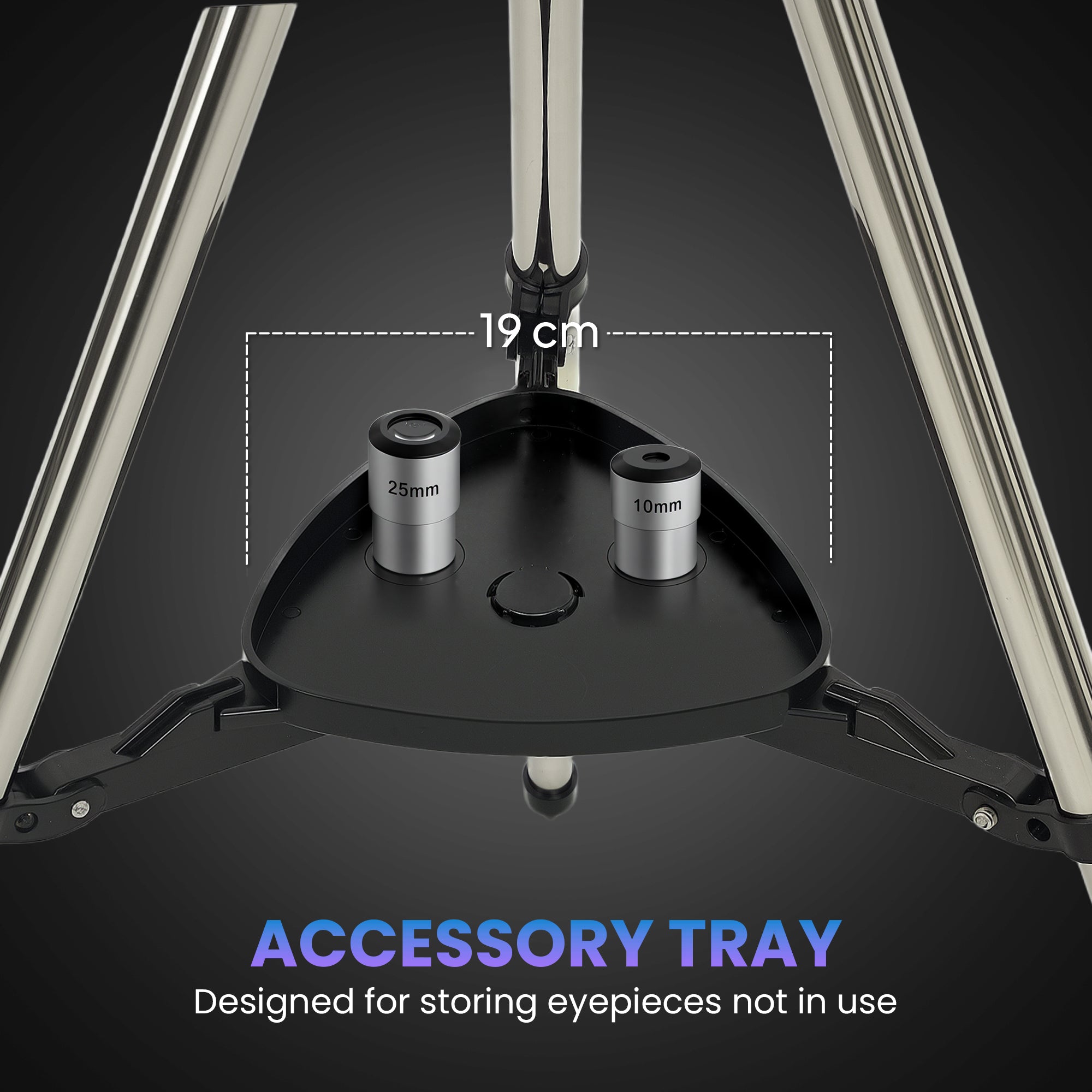 Kozy Astronomy Telescope for Adults and Beginners with 80 mm Aperture, Carry Bag, White