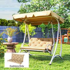 Kozy - Two-Seater Bench Cushion - Khaki