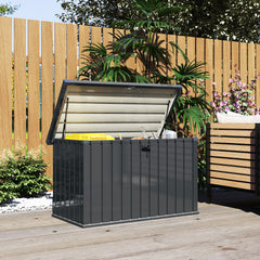 Kozy - 400L Galvanised Steel Garden Storage Box