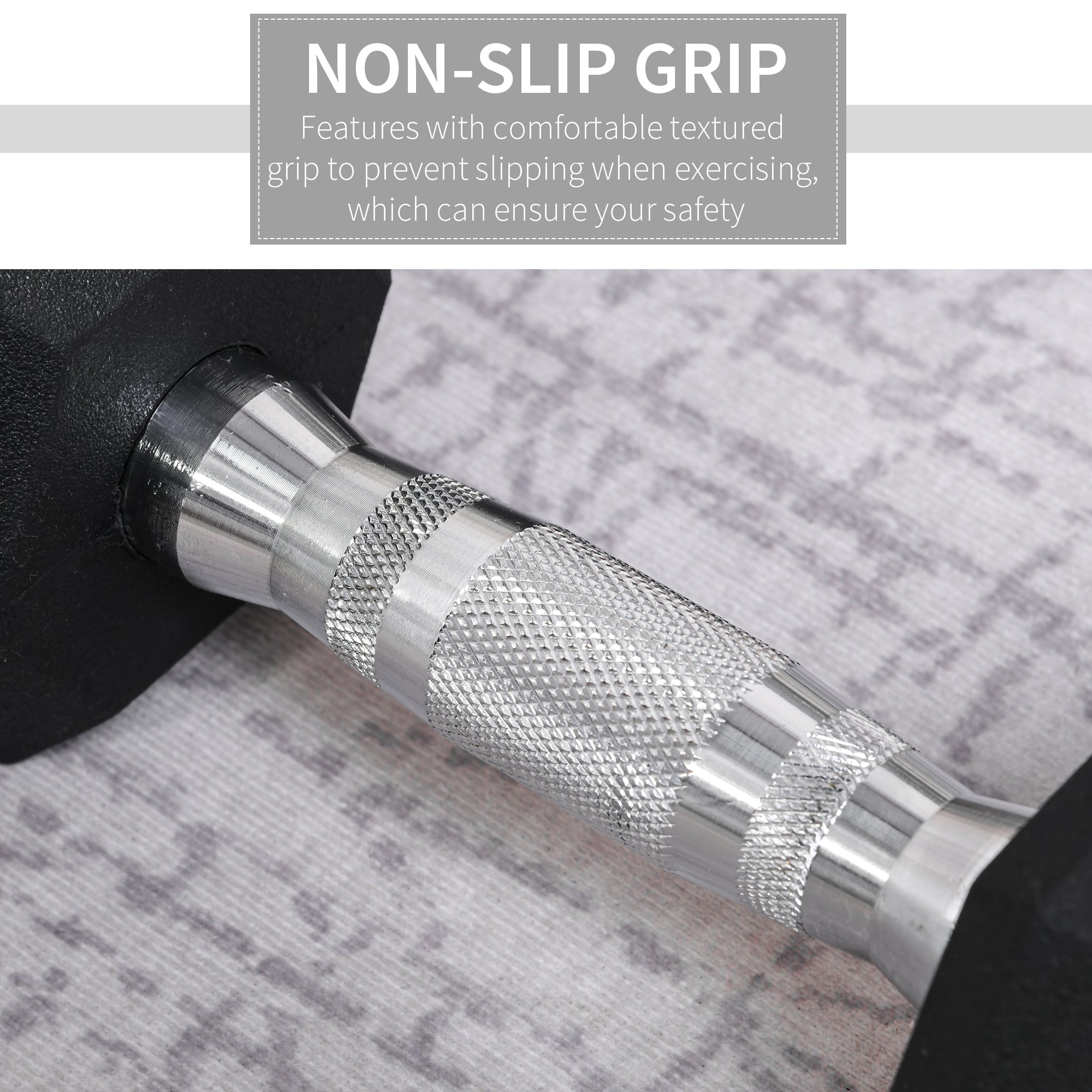 Kozy 2x4kg Rubber Dumbbell Sports Hex Weights Sets Home Gym Fitness Hexagonal Dumbbells Kit Weight Lifting Exercise