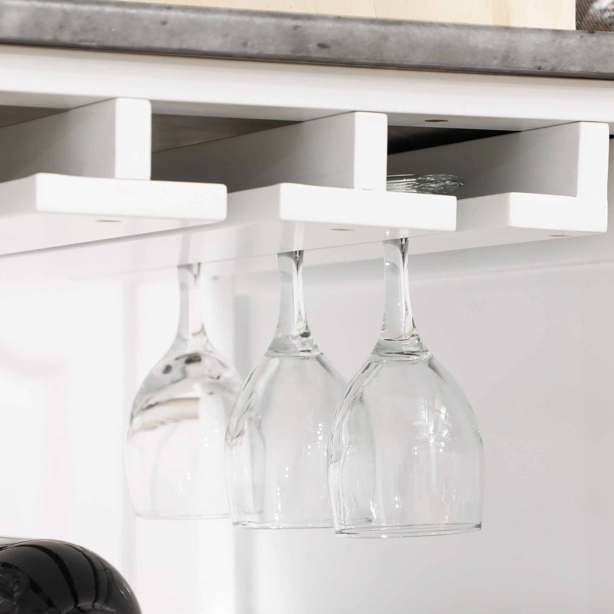 Kozy Compact Kitchen Trolley Utility Cart on Wheels with Wine Rack, Drawer, Open Shelf and Storage Cabinet for Dining Room, White