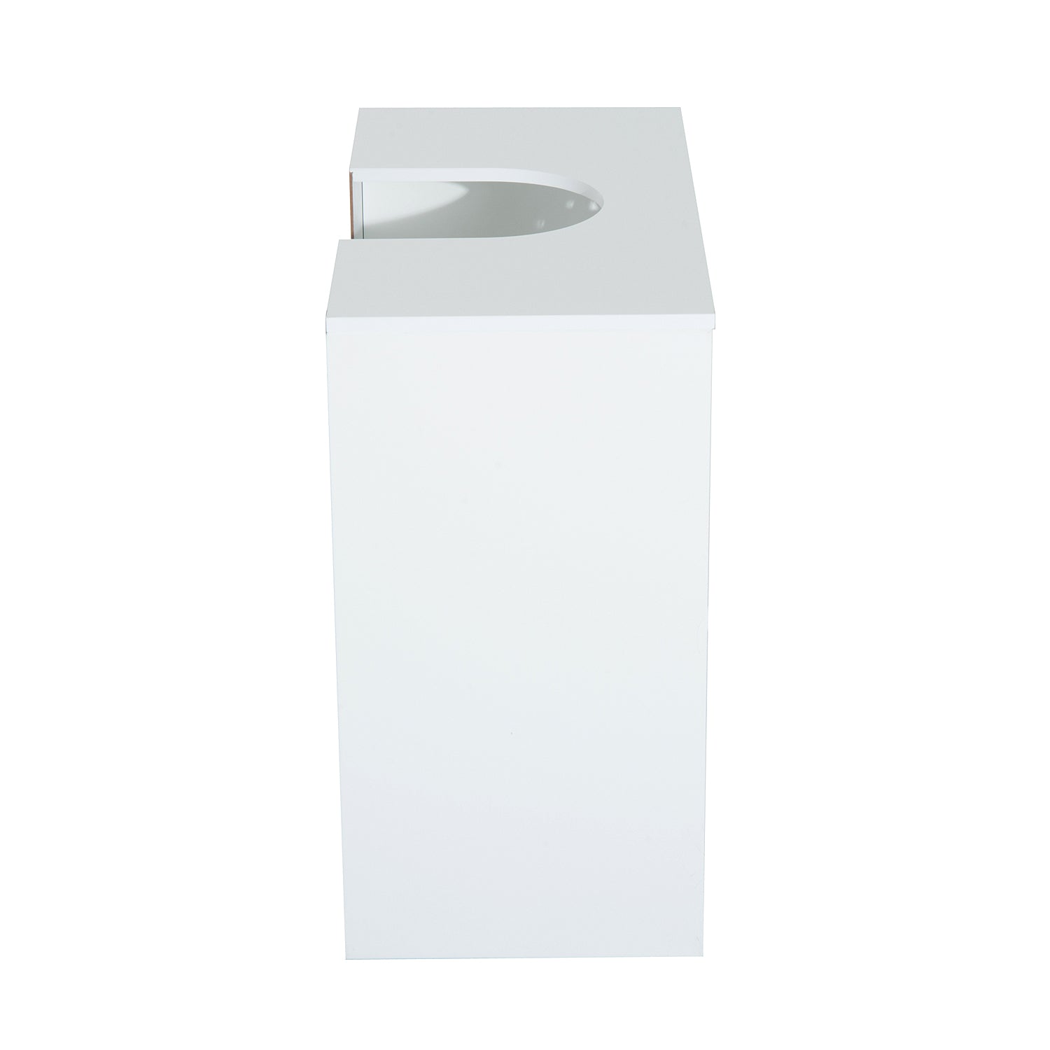 HOMCOM Wooden Under Sink Bathroom Cabinet, 2 Door Storage Cupboard, Space Saving Vanity Units | Aosom UK