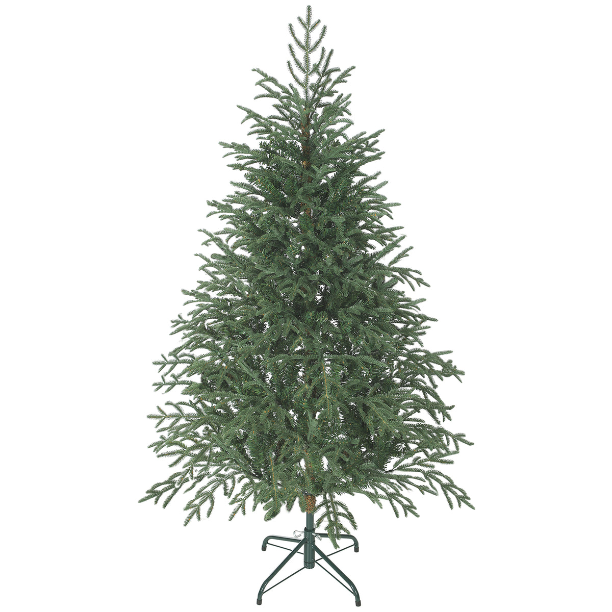Kozy - 5 ft Full Spruce Christmas Tree with Realistic Dense Tips, Easy Assembly - Green
