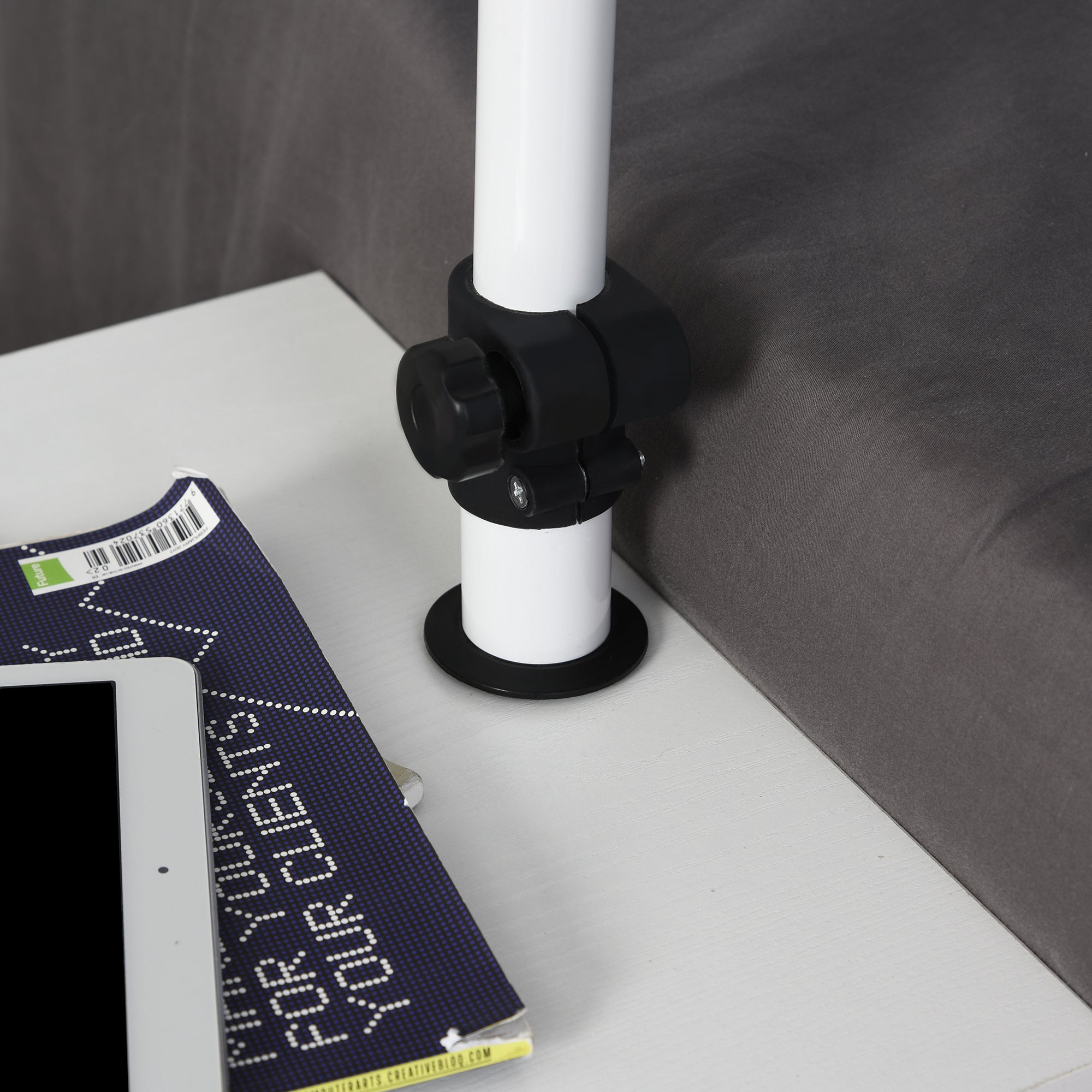 Kozy Functional Swivel Bedside Table End Table Side Table for Living Room Nightstand for Bedroom