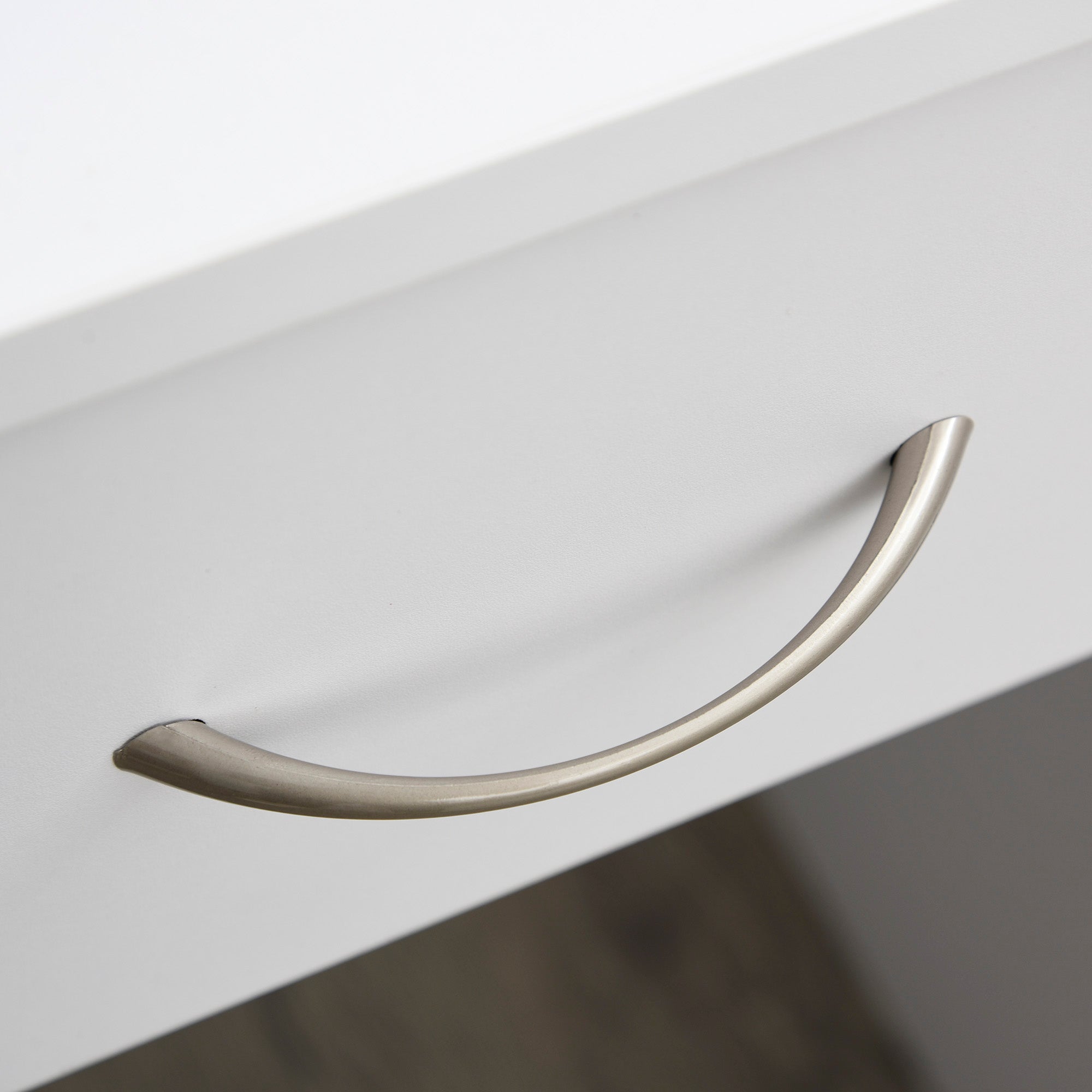 Kozy Compact Computer Desk, Study Table with Drawer and Storage Compartment, Writing Workstation, White