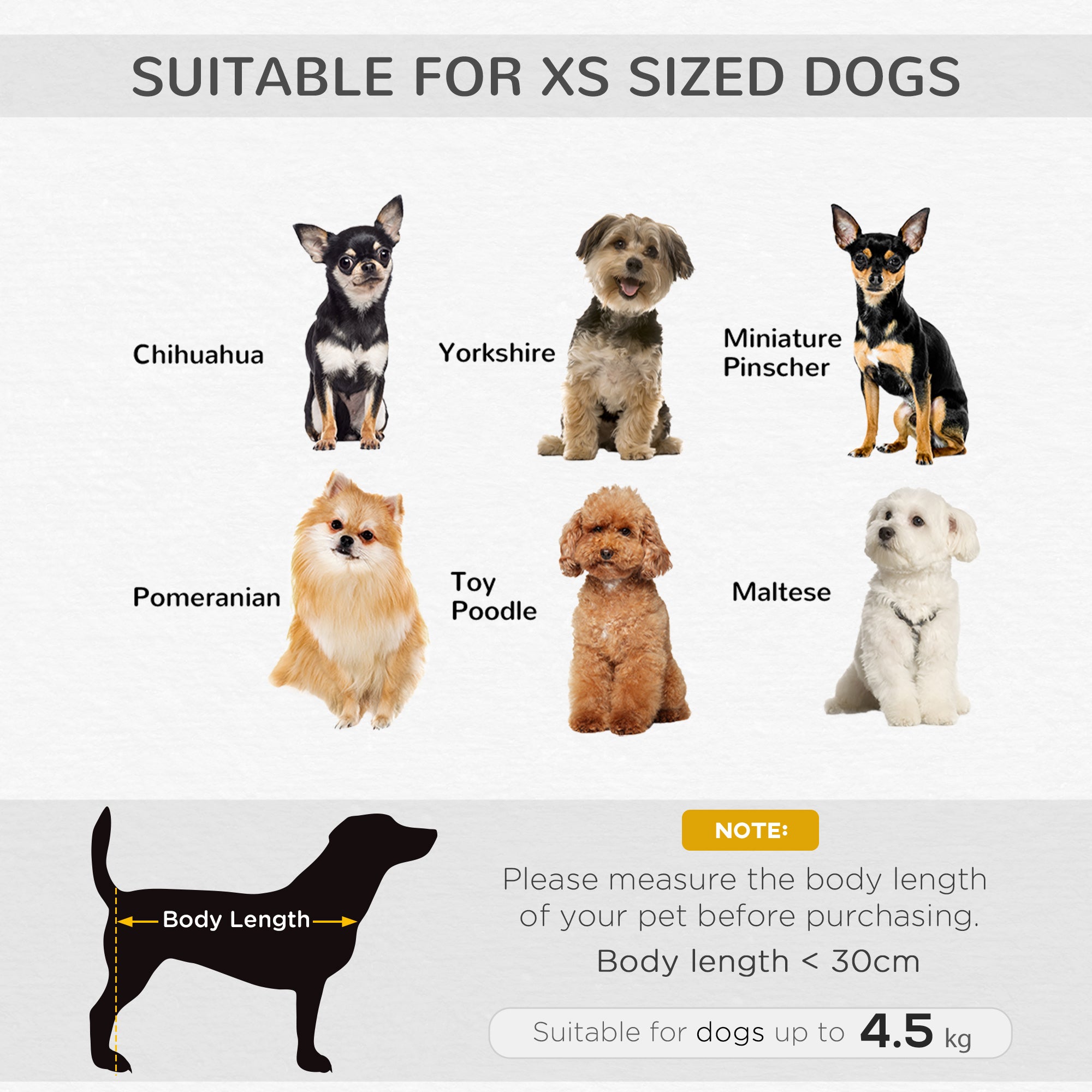 Kozy Dog Sofa Bed Pet Chair Couch with Water Resistant Fabric, Kitten Lounge with Soft Cushion, Wooden Frame for Mini Size Dogs - Grey