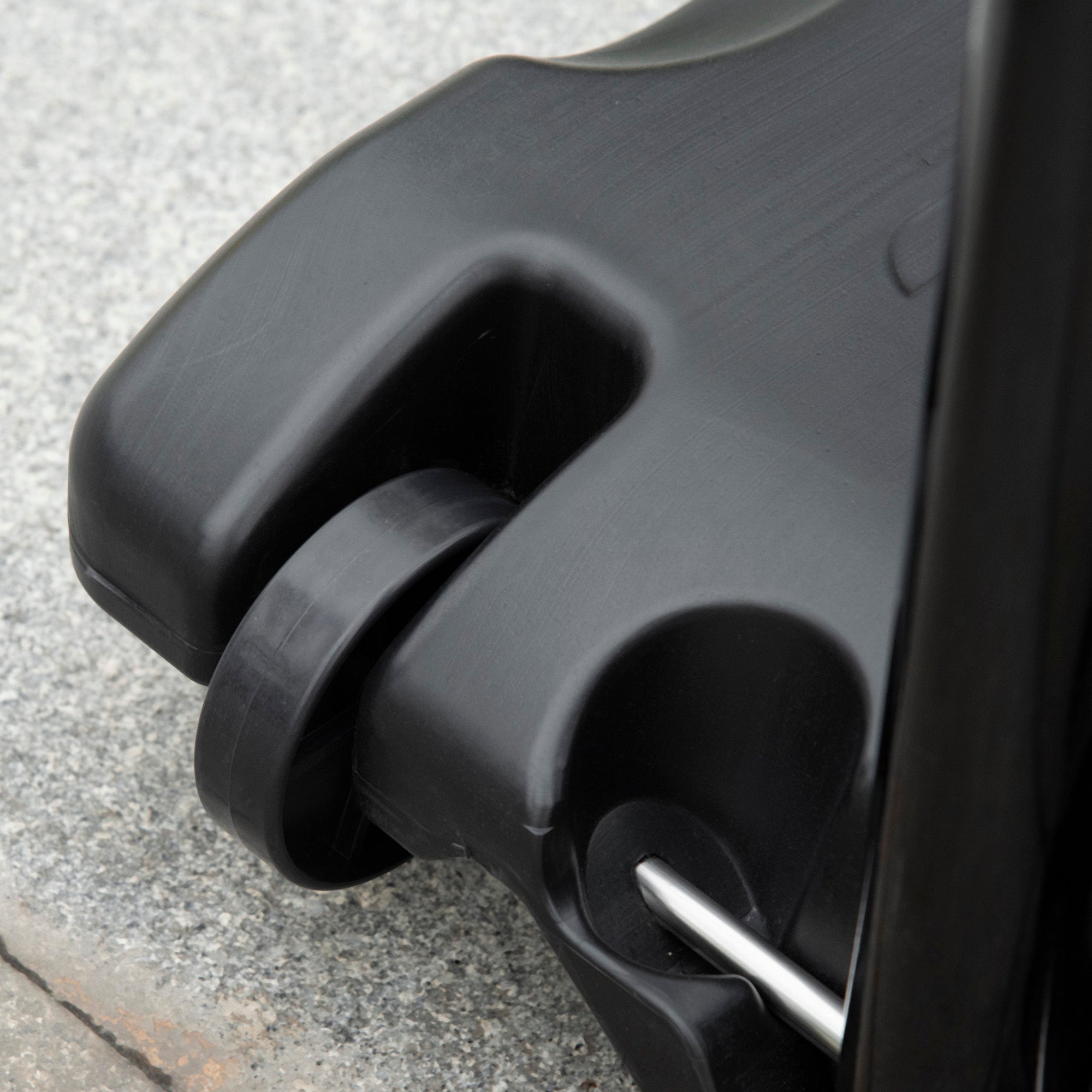 Kozy Basketball Hoop Stand Portable Adjustable Height 2.1-2.6m w/ Wheels, Sturdy Rim Stable Base, Black