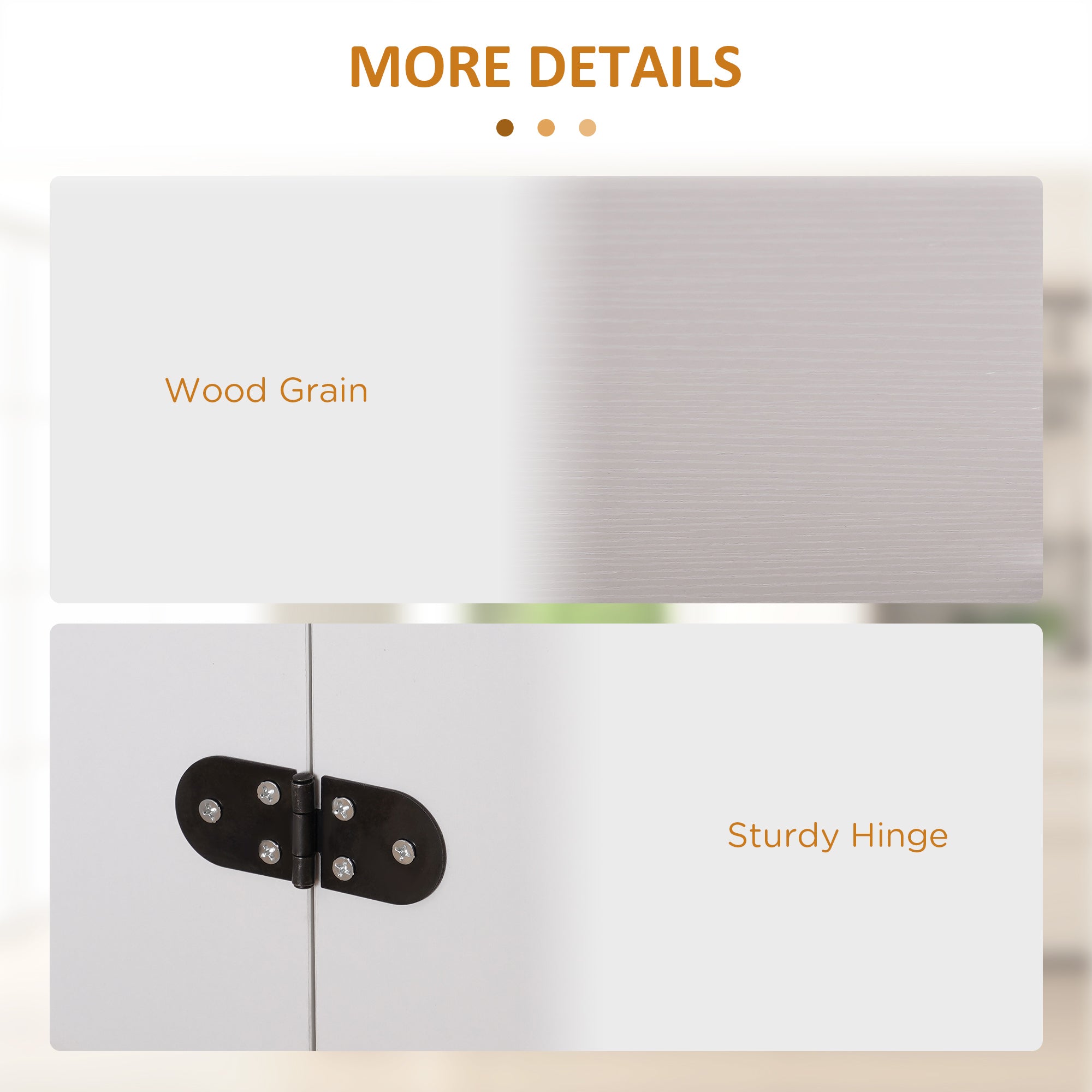 Kozy Four-Person Drop Leaf Dining Table - White