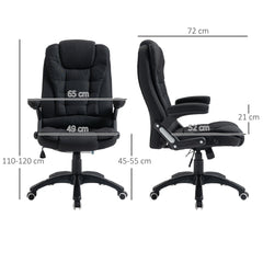 Kozy Ergonomic Office Chair Comfortable Desk Chair with Armrests Adjustable Height Reclining and Tilt Function Black