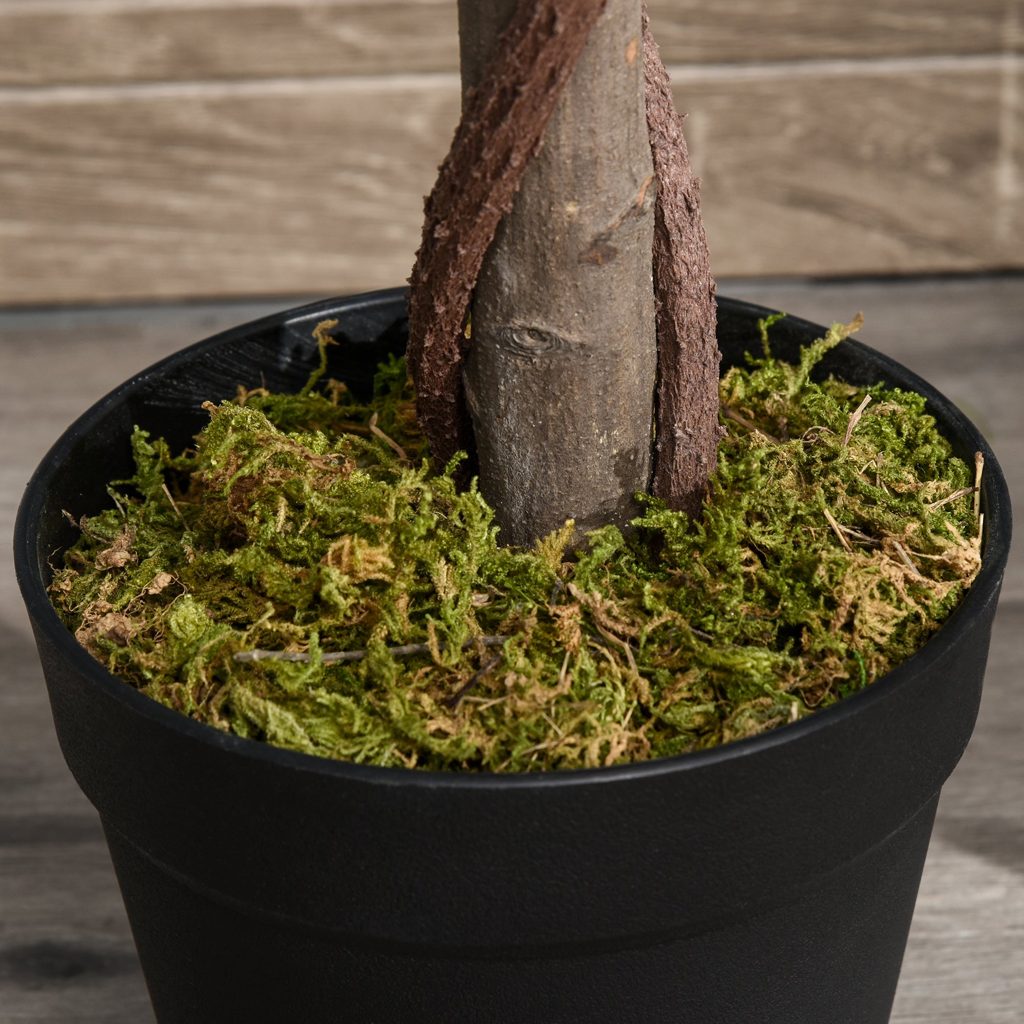 Kozy Artificial Bay Laurel Topiary Trees w/ Pot Fake, Set Of 2 120cm/4FT Indoor Greenery Plant Home Office Garden Decor Green