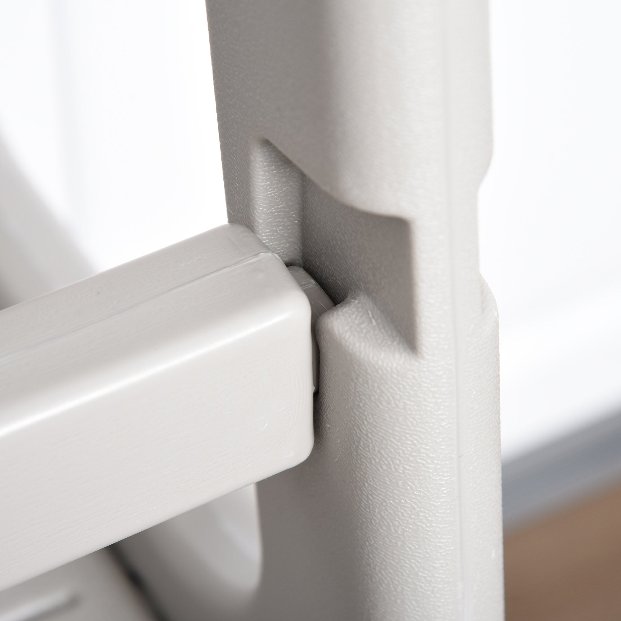 Kozy Kids Step Stool, with Adjustable Platform and Non-Slip Mat – Grey